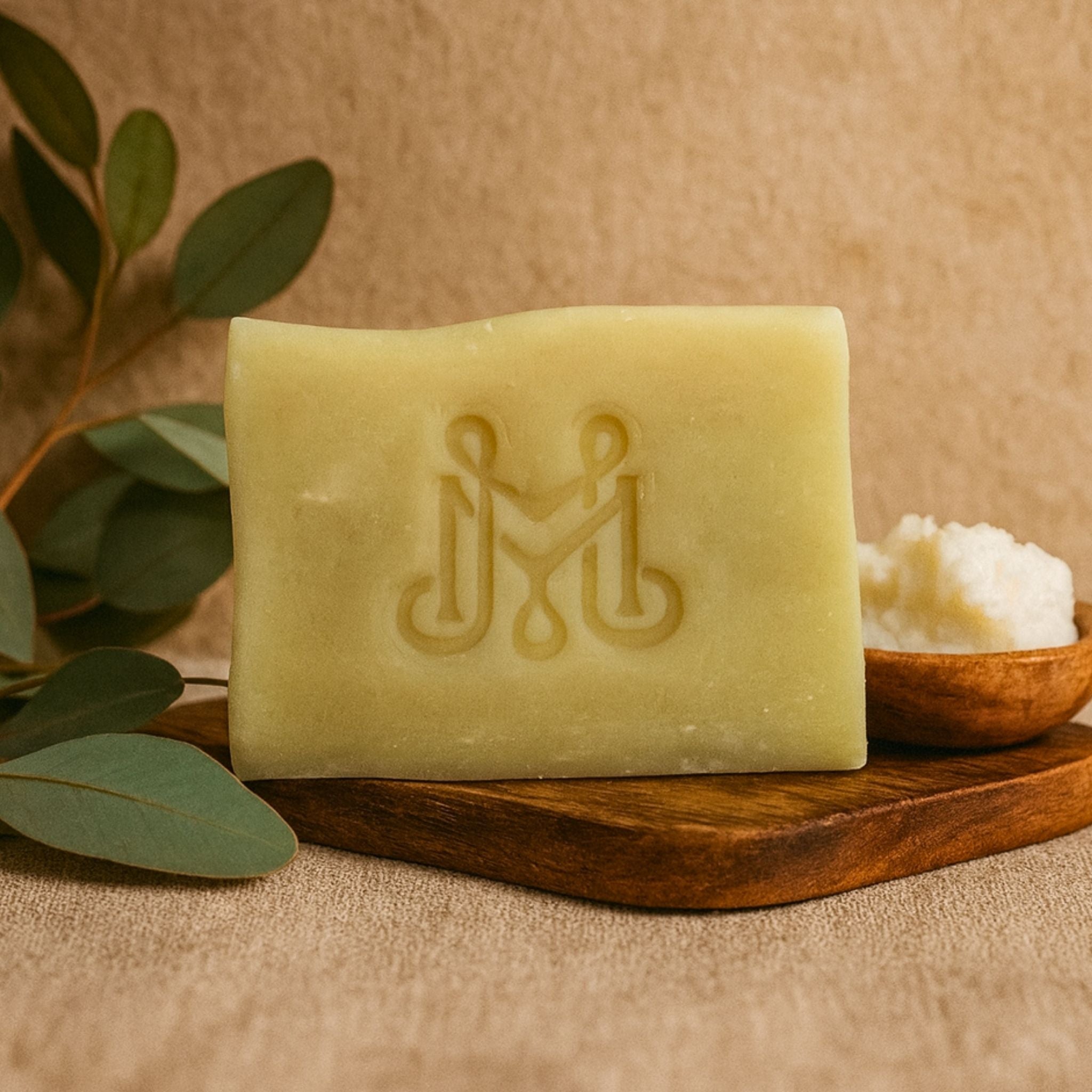 Shea Butter | 4.25-5oz Soap Bar | Natural – Moisturizing Shea & Olive Oil Soap (ALL NATURAL)