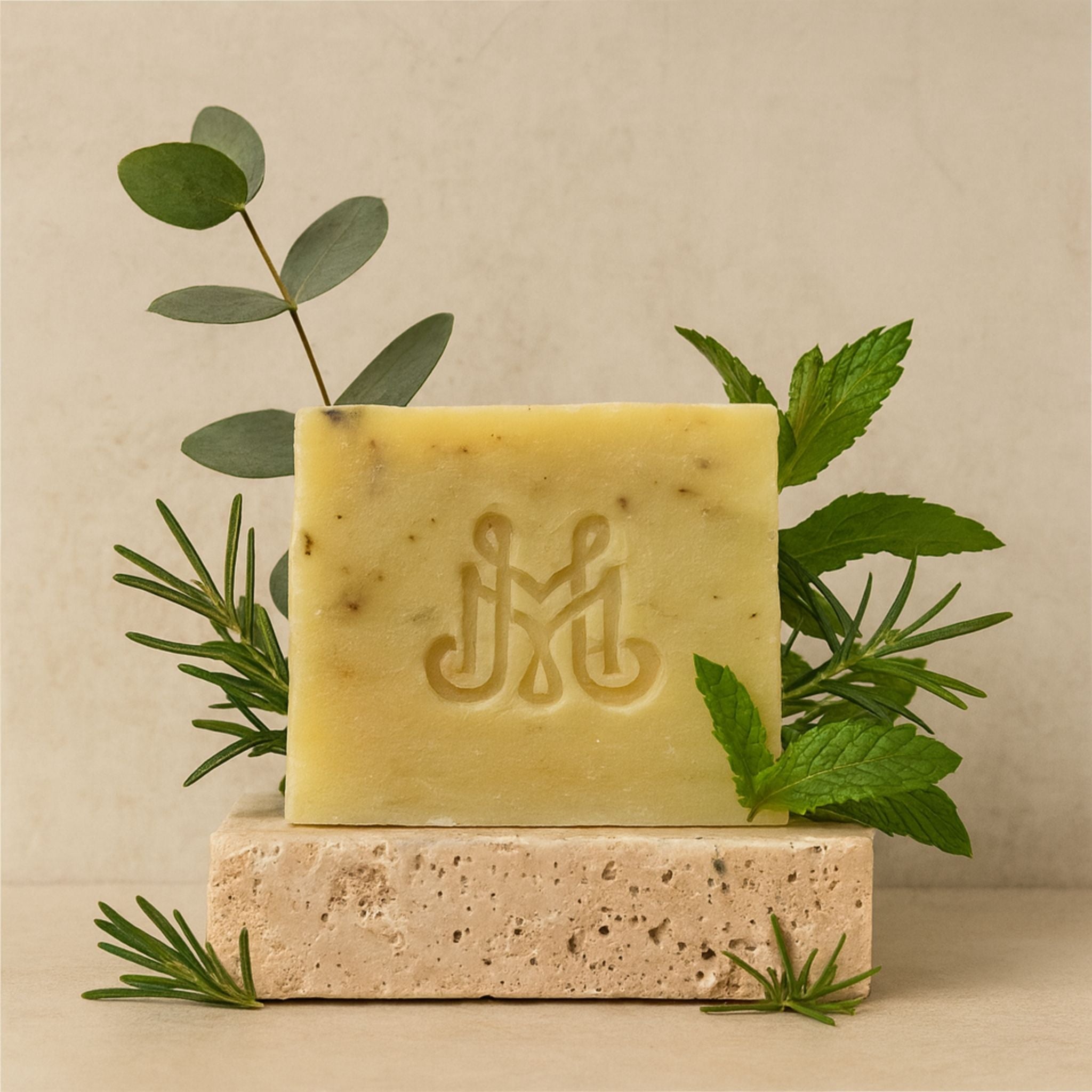 Eucalyptus Edge | 4.25-5oz Soap Bar | Natural – Eucalyptus & Tea Tree Soap (ALL NATURAL)