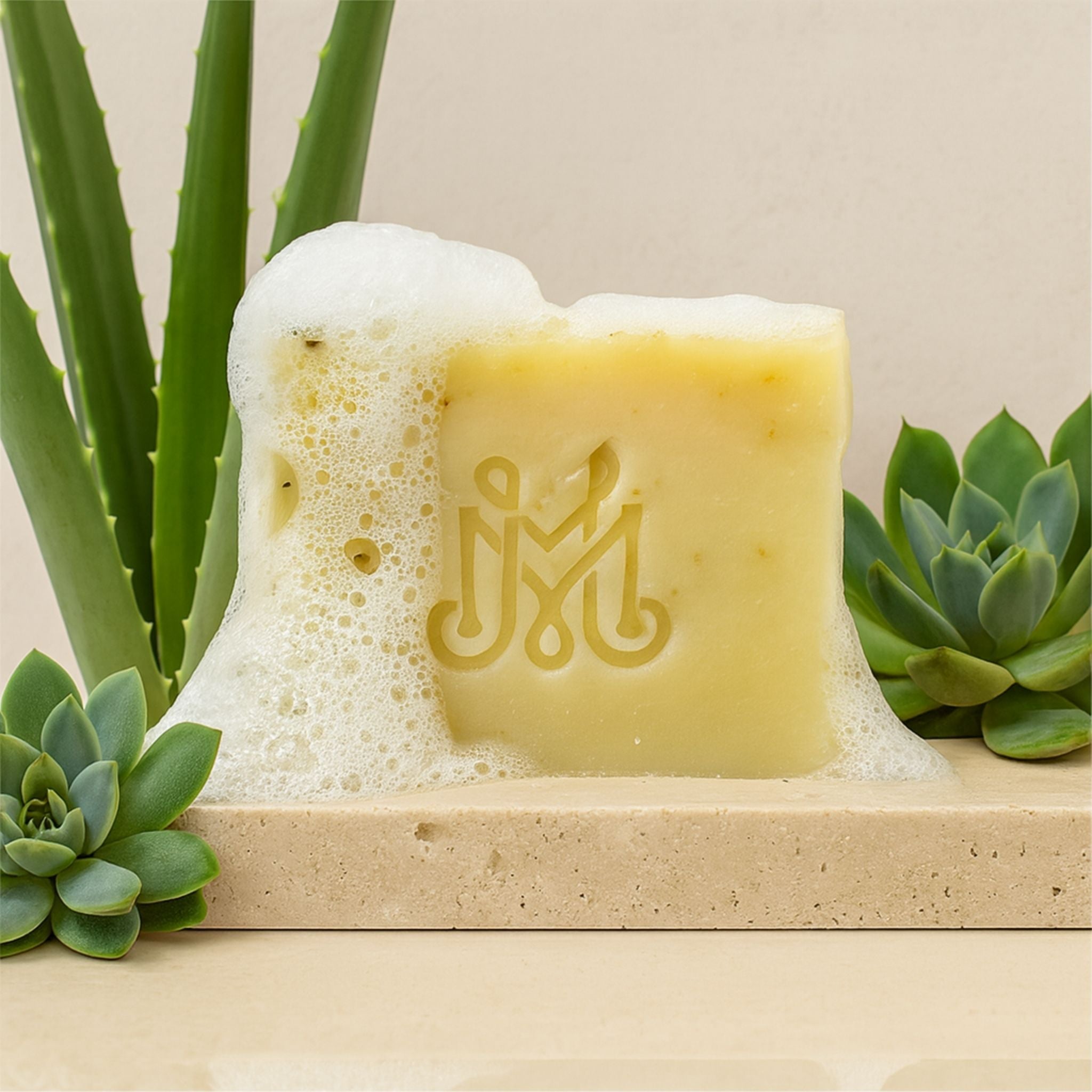 Aloe Armor | 4.25-5oz Soap Bar | Natural – Aloe & Calendula Soap (ALL NATURAL)