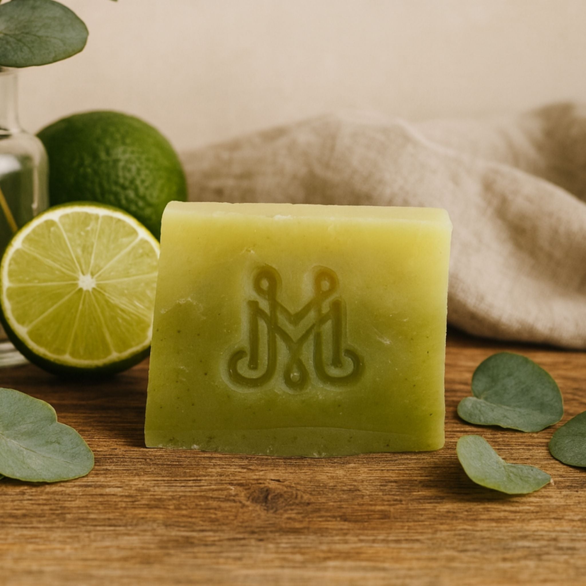 Key Lime Zest | 4.25-5oz Soap Bar | Natural – Citrus & Aloe Soap (ALL NATURAL)