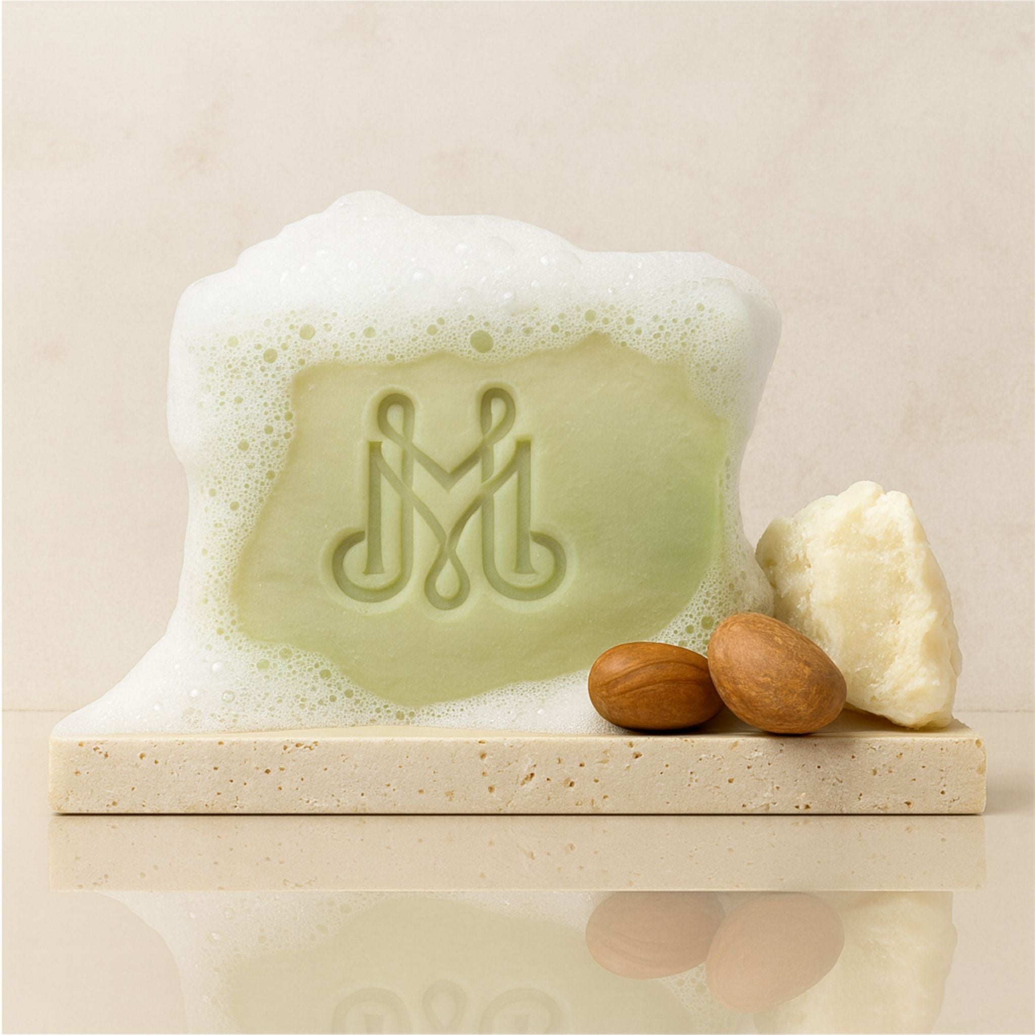 Shea Butter | 4.25-5oz Soap Bar | Natural – Moisturizing Shea & Olive Oil Soap (ALL NATURAL)