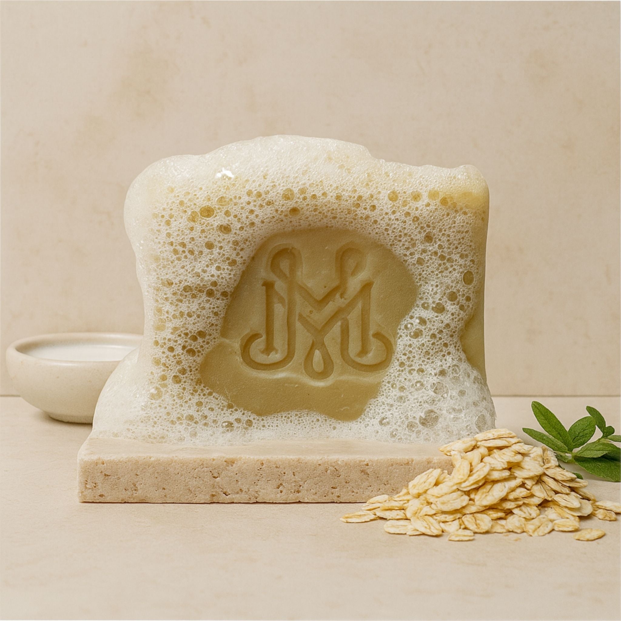 Oatmeal | 4.25-5oz Soap Bar | Natural – Goat Milk & Oat Soap (ALL NATURAL, Unscented)