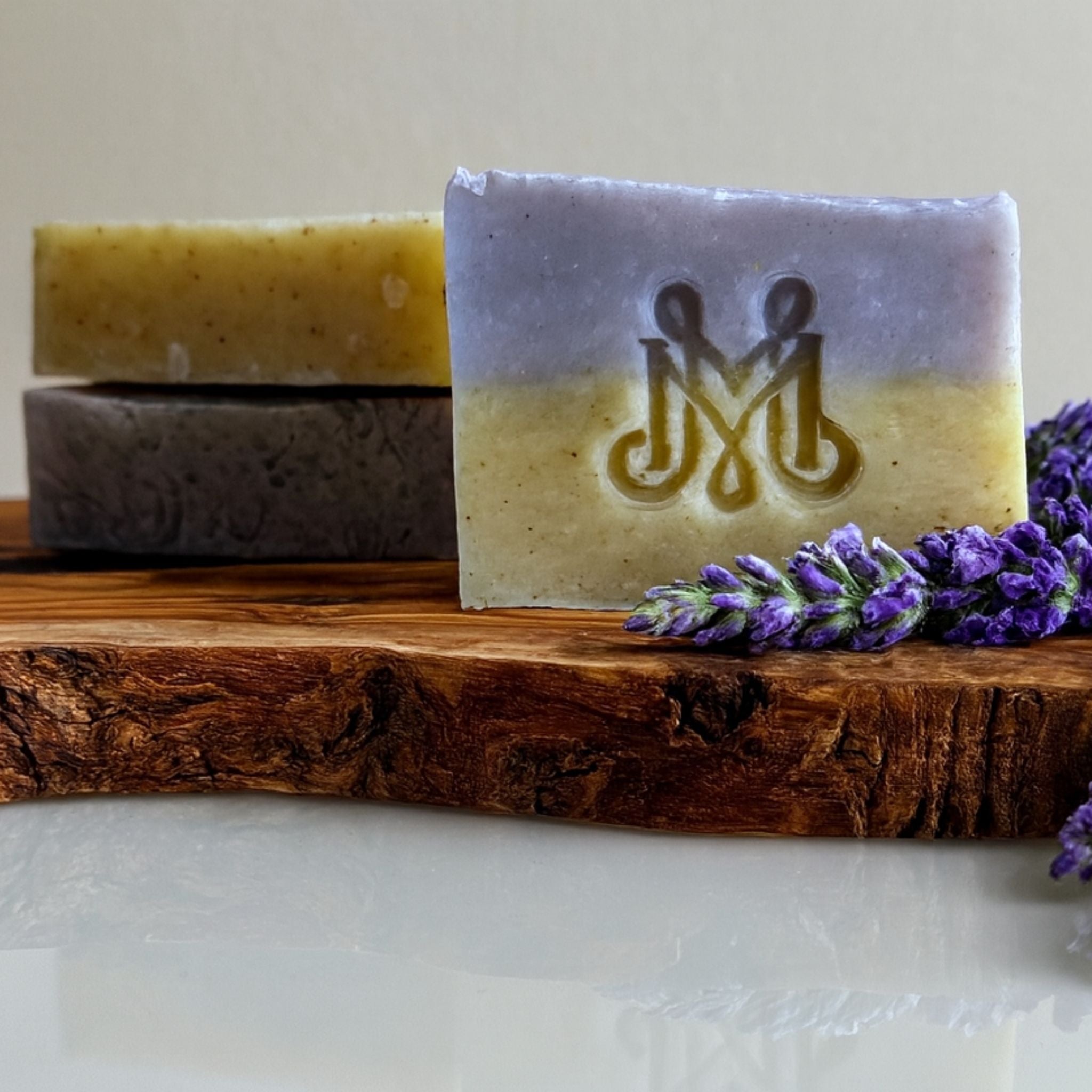 Enchanted Lavender | 4.25-5oz Soap Bar | Natural – Evergreen & Lavender Soap (ALL NATURAL)