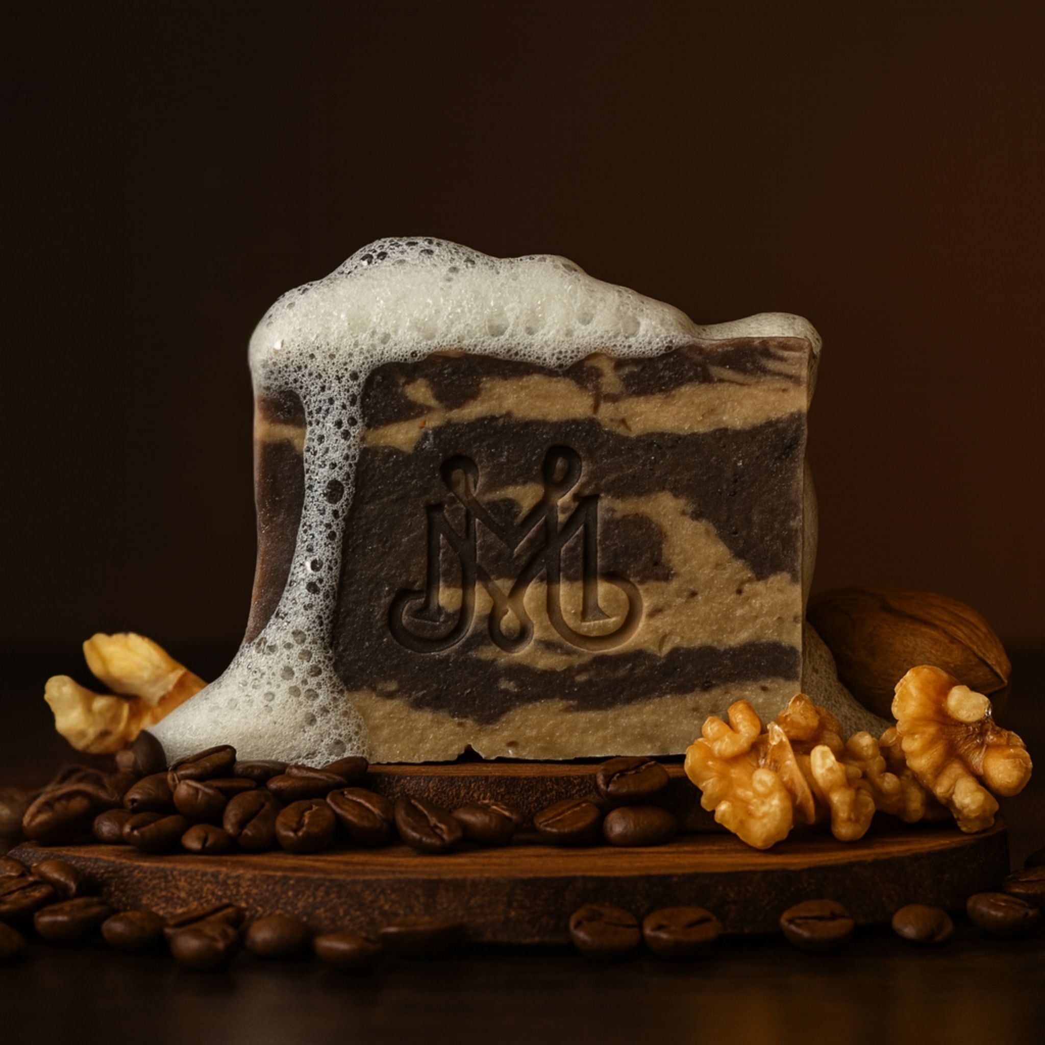 Brewed Obsession | 4.25-5oz Soap Bar | Spirited + Smooth – Coffee, Honey Cream & Cocoa Soap