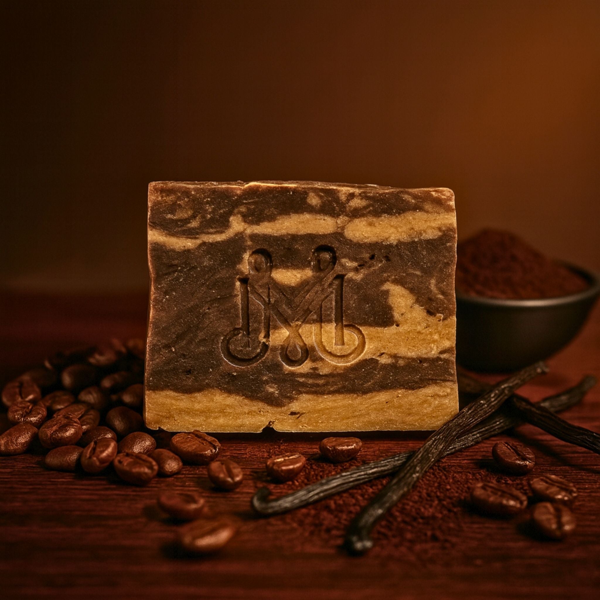 Brewed Obsession | 4.25-5oz Soap Bar | Spirited + Smooth – Coffee, Honey Cream & Cocoa Soap