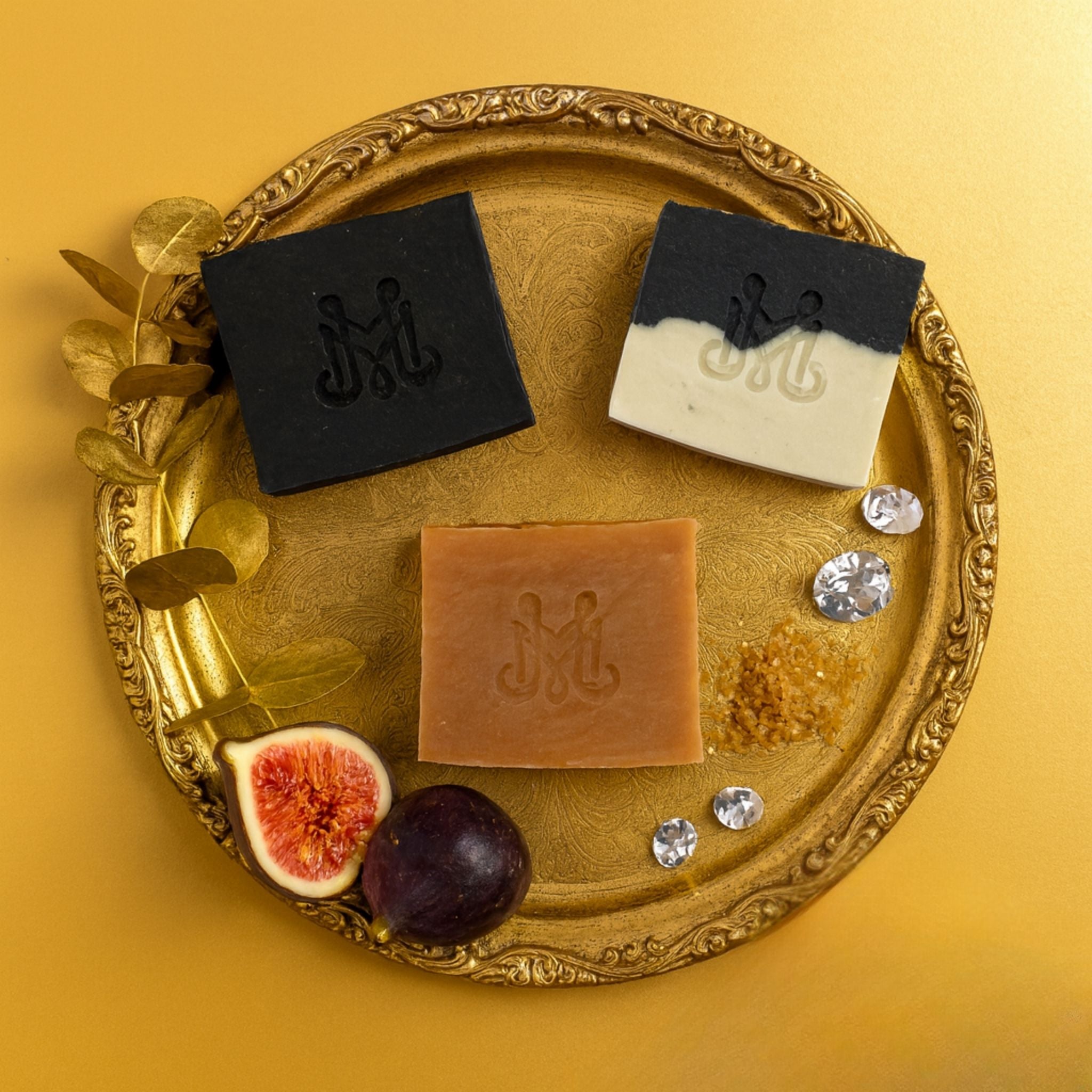 Couple’s Chemistry | Bold + Refined Soap Trio | His & Hers Cologne + Perfume Inspired Gift Set