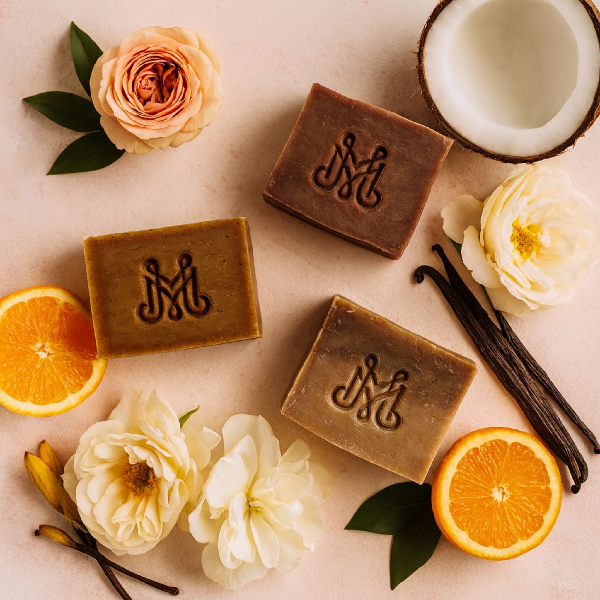 Wild Hearts Soap Trio | Feminine Perfume-Inspired Artisan Bars