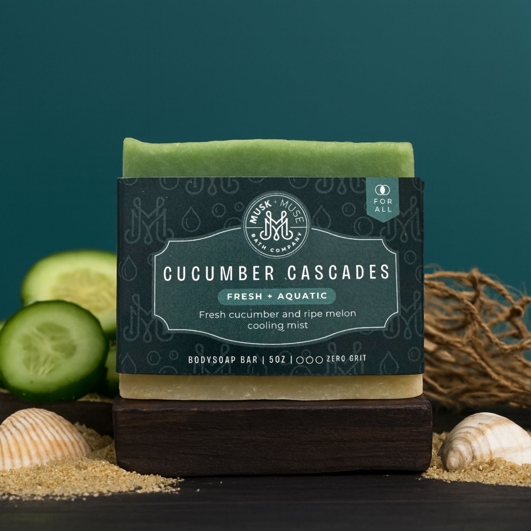 Cucumber Cascades | 4.25-5oz Soap Bar | Fresh – Cucumber & Melon Soap