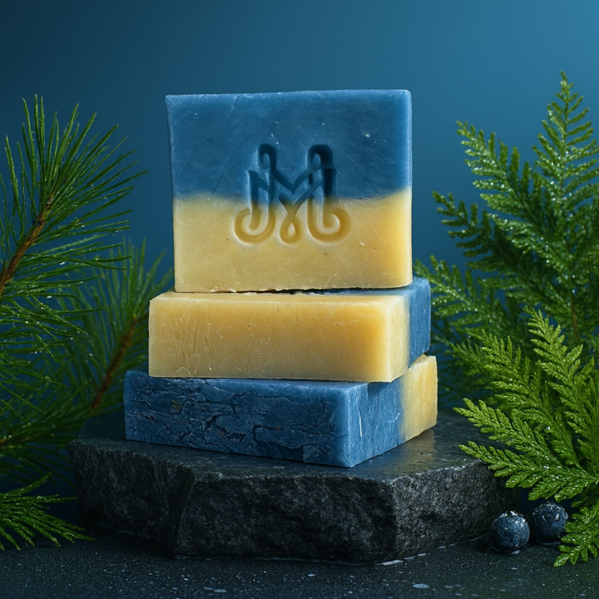 Dark Storm | 4.25-5oz Soap Bar | Cool + Dark – Ocean Breeze & Musk Soap