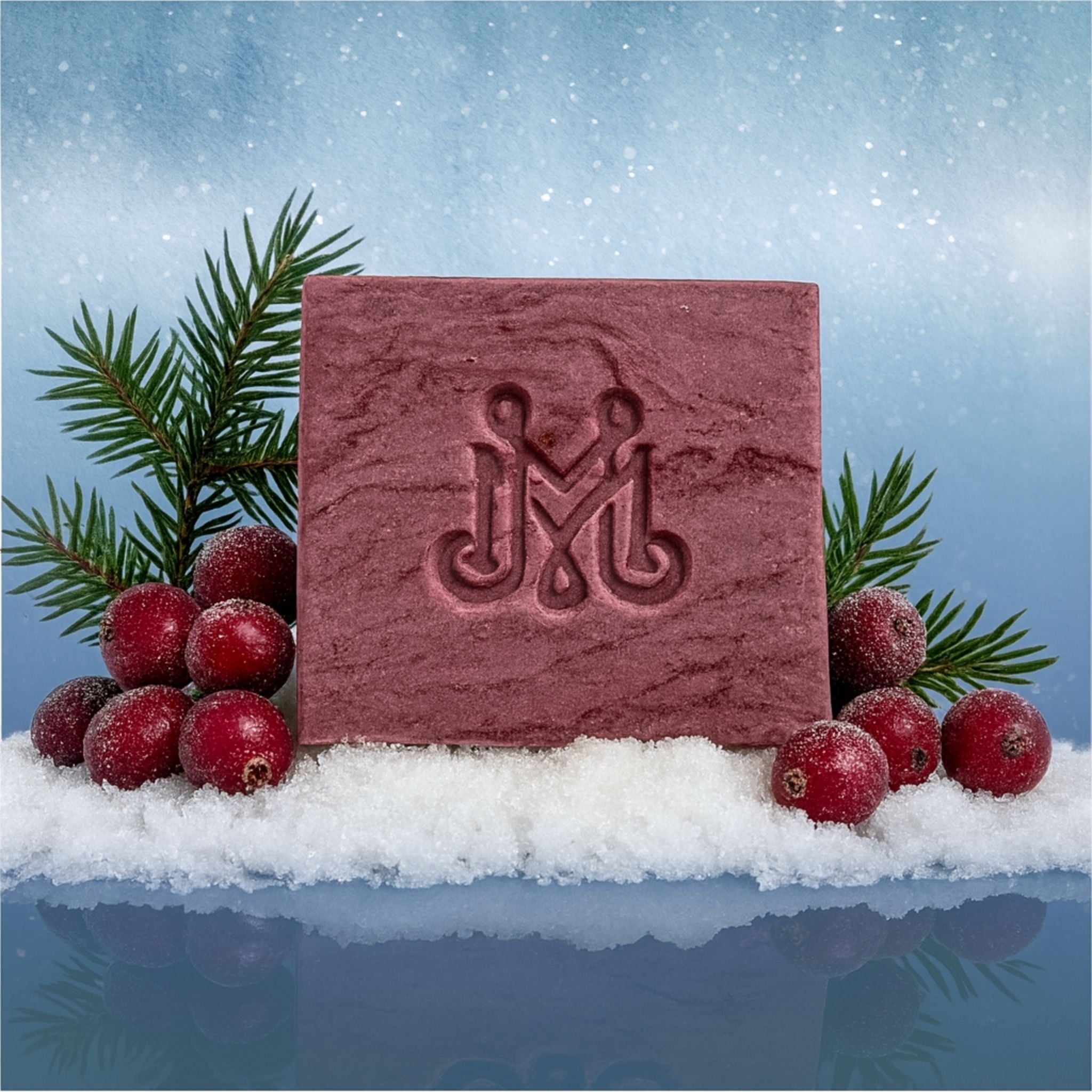 Frosted Cranberry | 4.25-5oz Soap Bar | Winter – Goat Milk Bar Soap