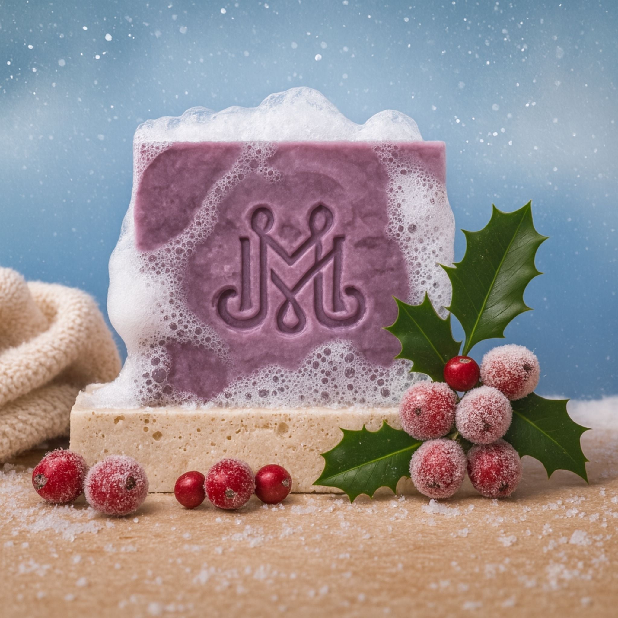 Frosted Cranberry | 4.25-5oz Soap Bar | Winter – Goat Milk Bar Soap