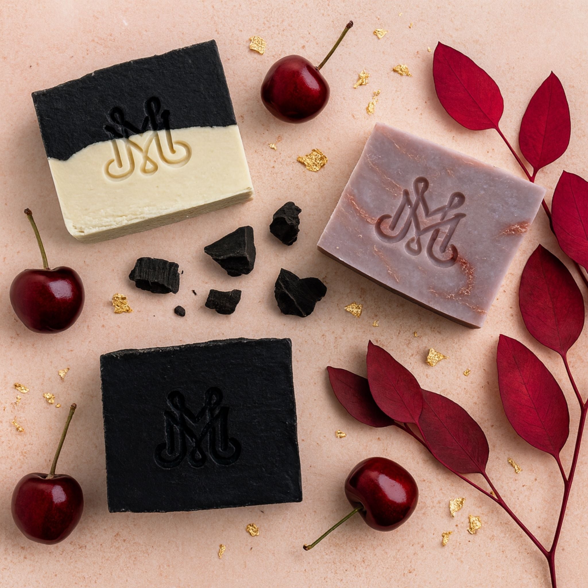 Power & Allure Soap Trio | Feminine Perfume-Inspired Artisan Bars