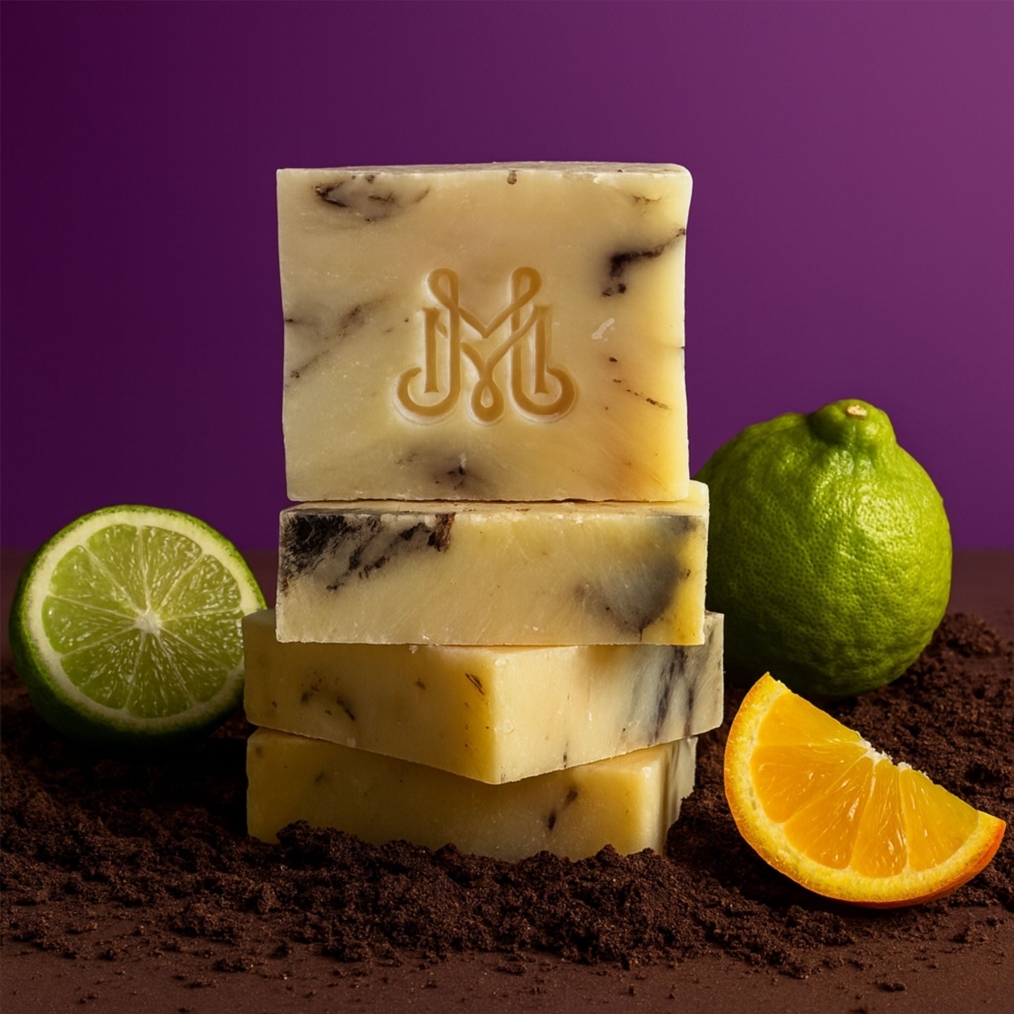 Grove Keeper | 4.25-5oz Soap Bar | Botanic – Bergamot, Lemon & Orange Soap (Masculine, ALL NATURAL Citrus)