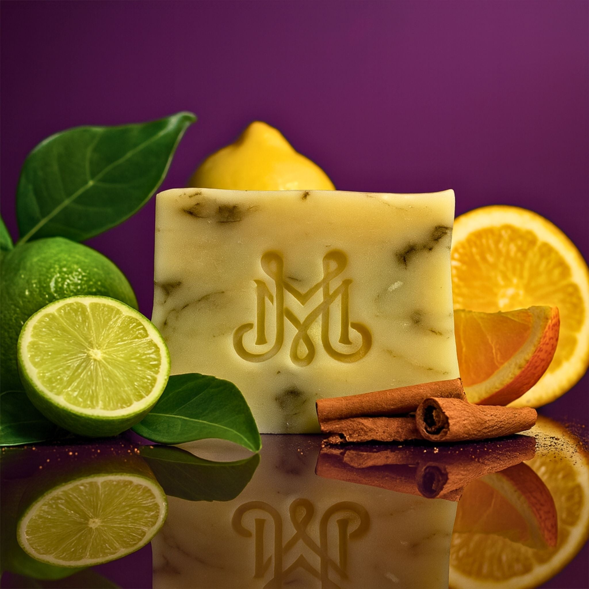 Grove Keeper | 4.25-5oz Soap Bar | Botanic – Bergamot, Lemon & Orange Soap (Masculine, ALL NATURAL Citrus)