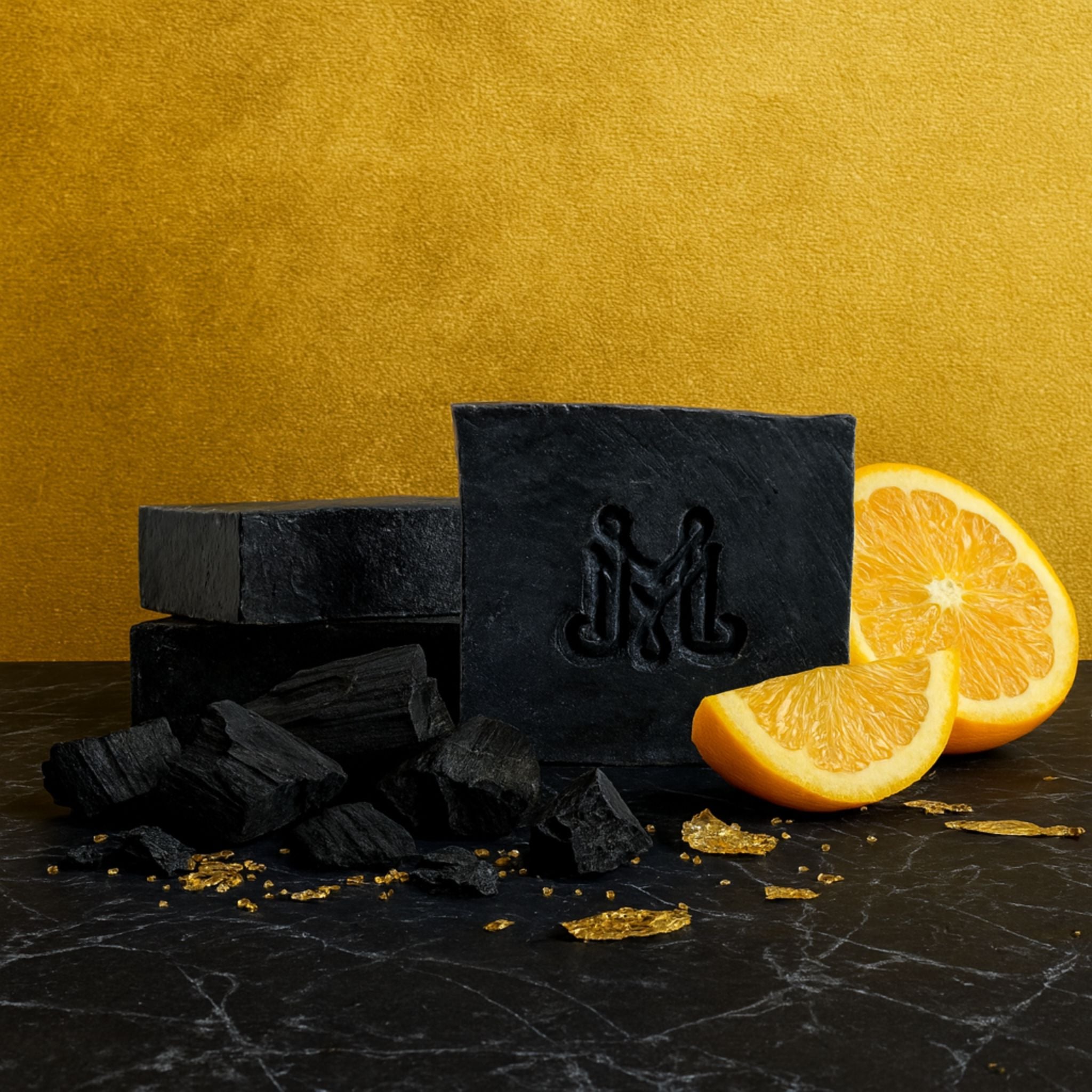 Hustler | 4.25-5oz Soap Bar | Bold – Ginger, Woods & Suede Charcoal Soap for Men