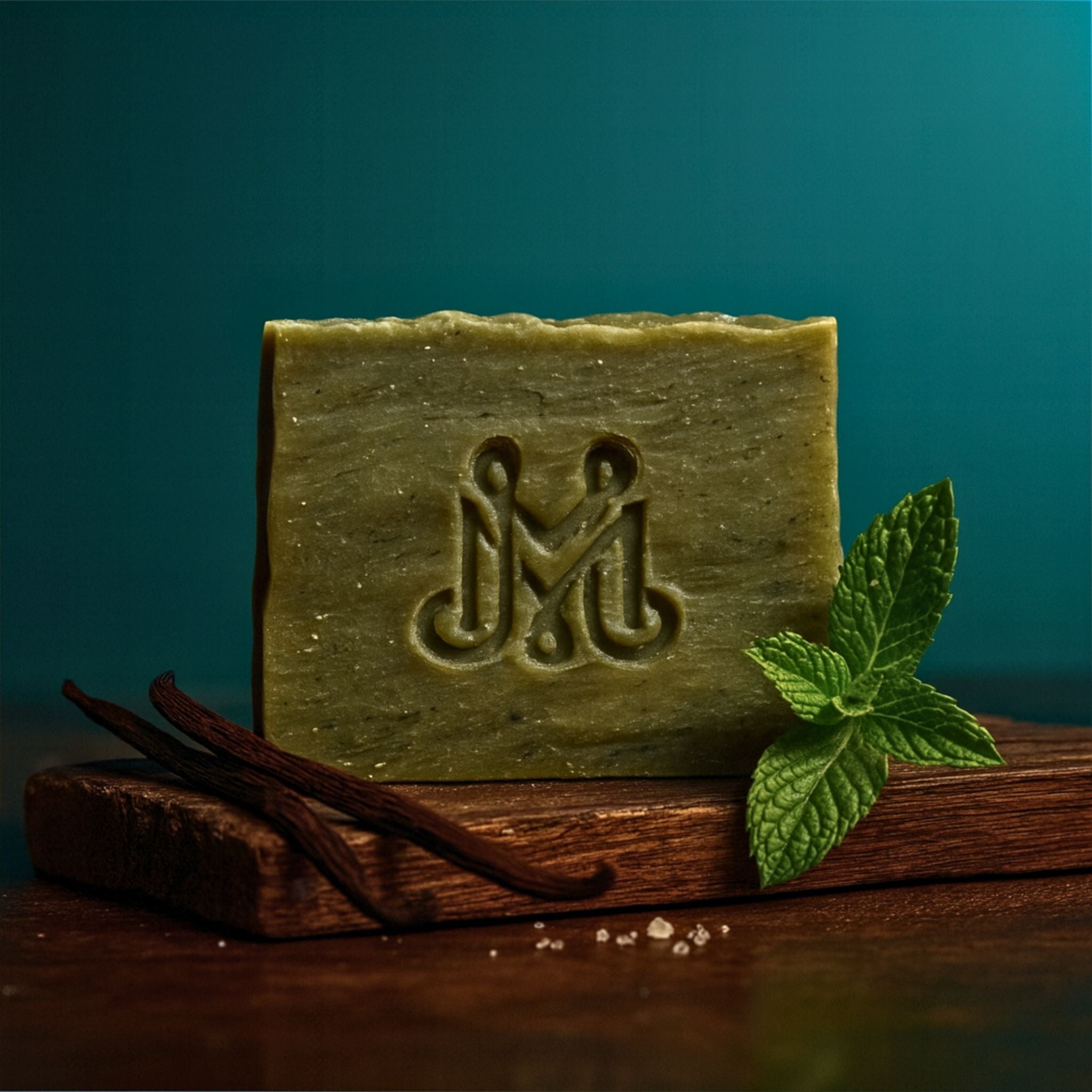 Mint Breeze | 4.25-5oz Soap Bar | Fresh – Spearmint & Peppermint Goat Milk Soap (ALL NATURAL)