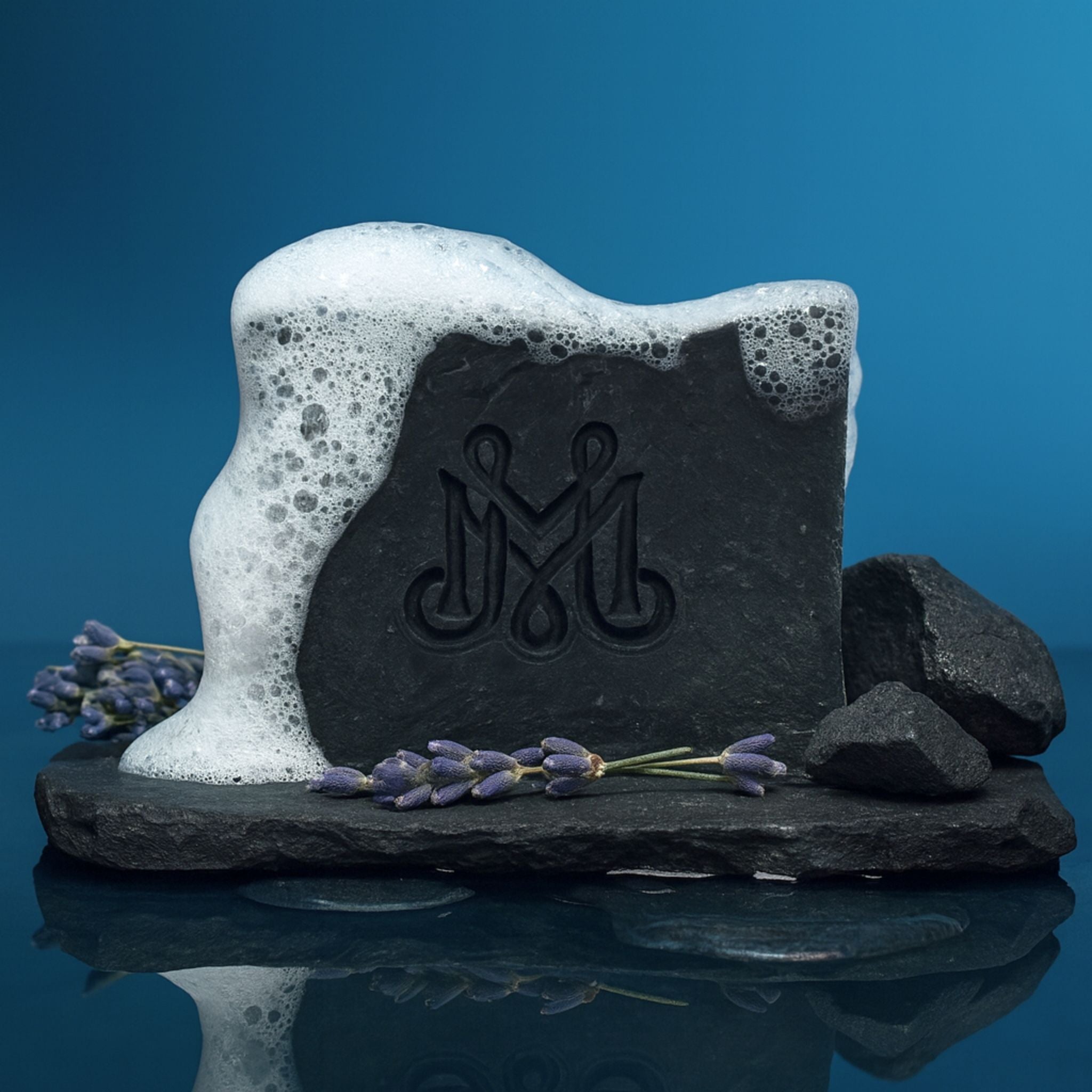 Nightingale | 4.25-5oz Soap Bar | Cool + Dark – Lavender & Charcoal Soap (ALL NATURAL)