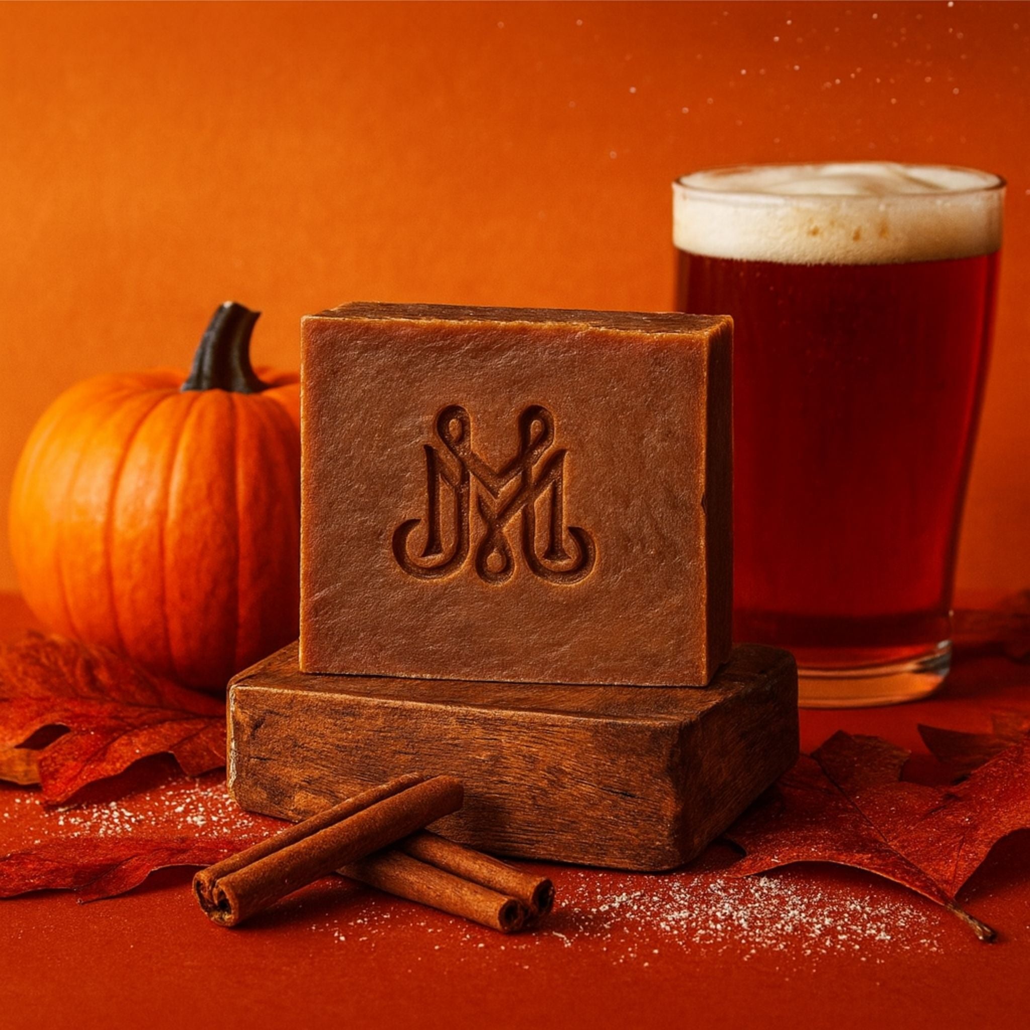 Pumpkin Brew | 4.25-5oz Soap Bar | Fall – Pumpkin Beer, Cinnamon & Clove Soap