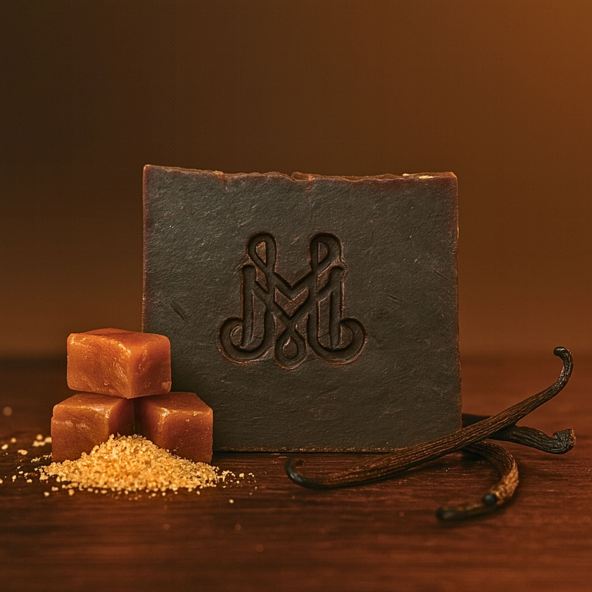 Silk + Sugar | 4.25-5oz Soap Bar | Spirited + Smooth – Vanilla, Sandalwood & Caramelized Sugar Soap