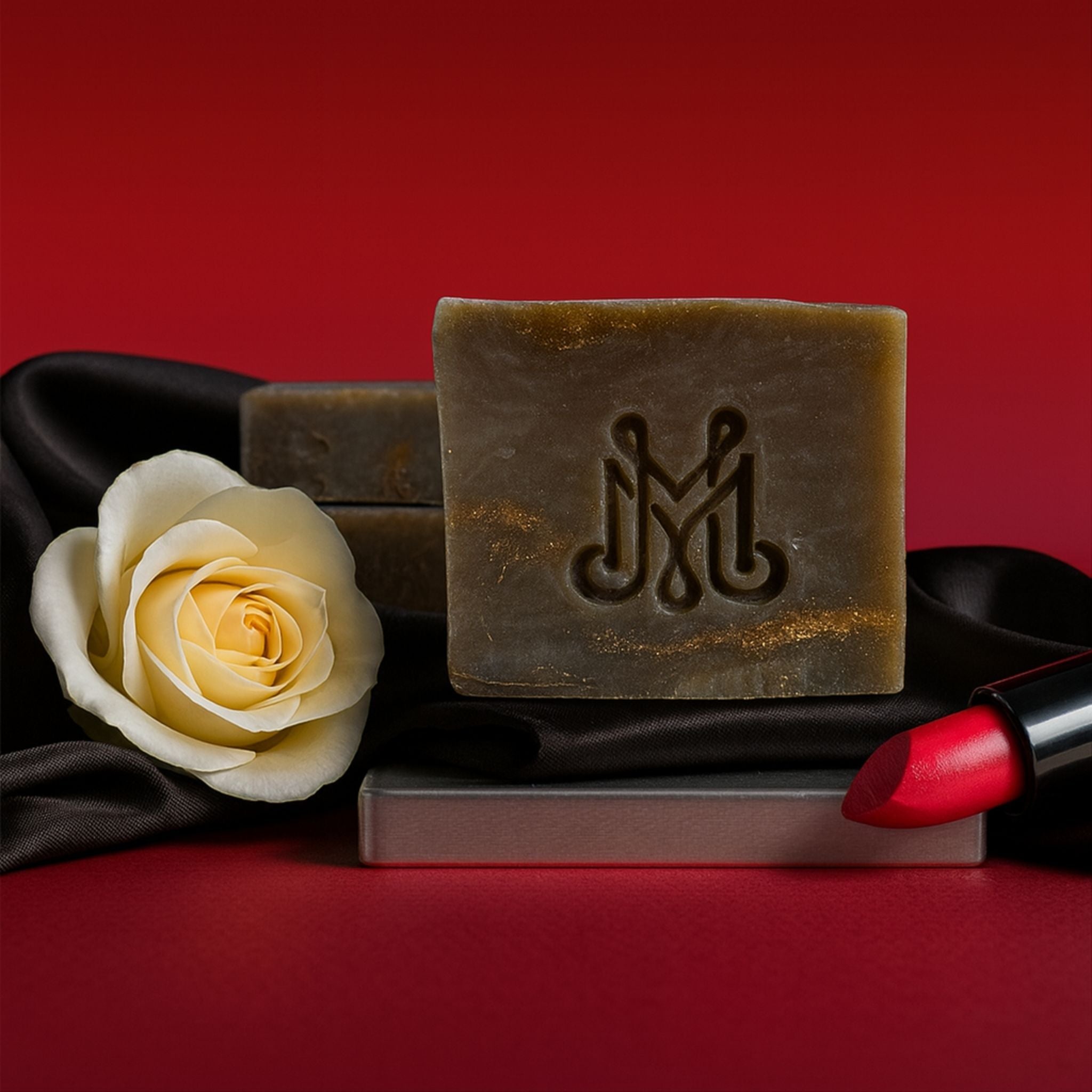 Silk Tie | 4.25-5oz Soap Bar | Sensual + Intoxicating – Citrus, Jasmine, Musk & Sandalwood Soap