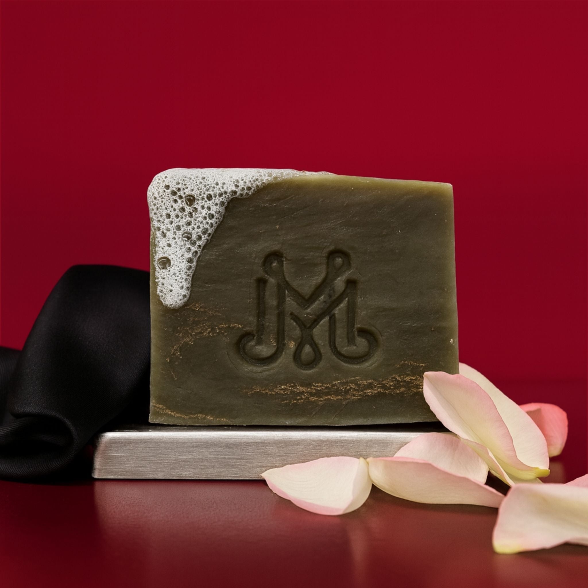Silk Tie | 4.25-5oz Soap Bar | Sensual + Intoxicating – Citrus, Jasmine, Musk & Sandalwood Soap