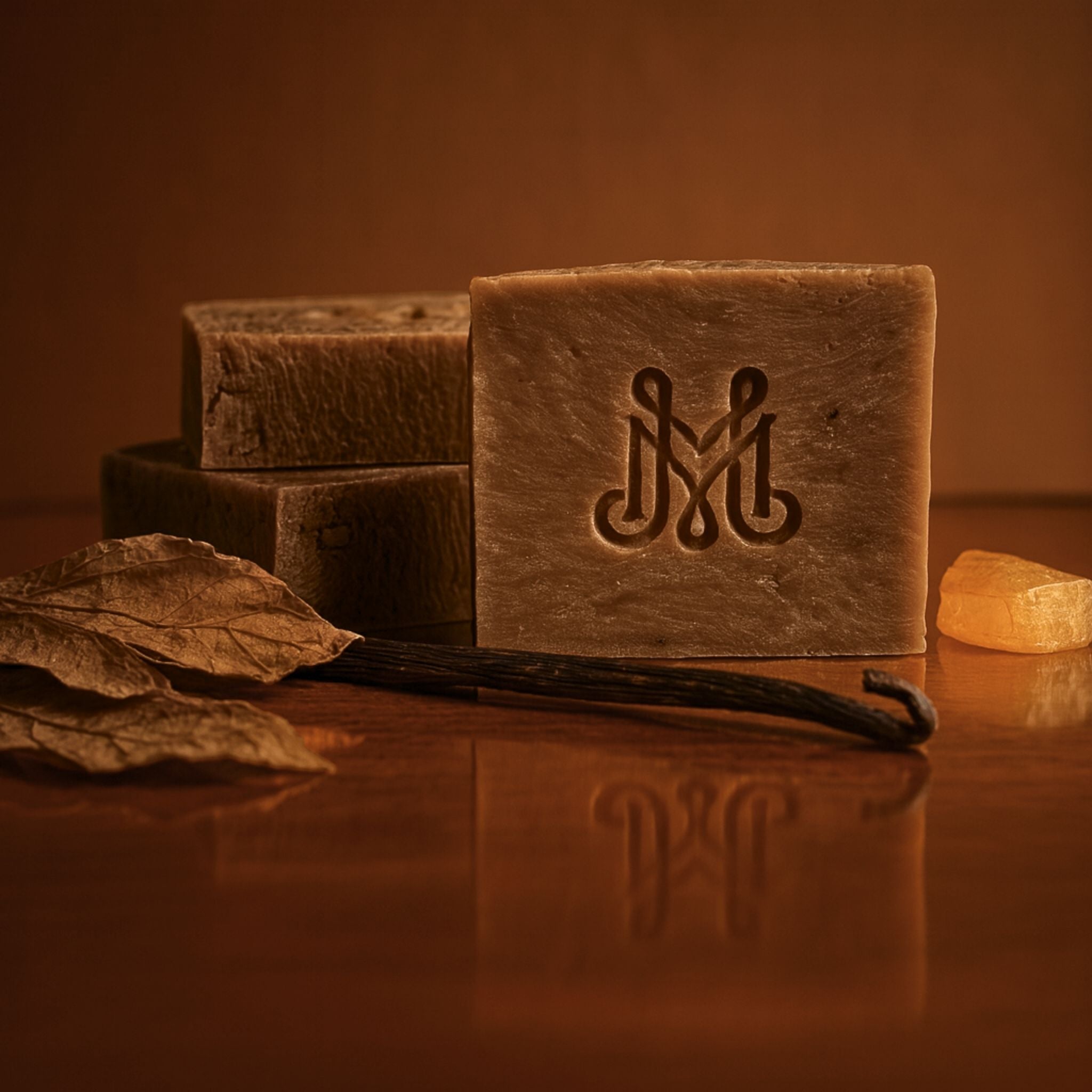 Sweet Tobacco | 4.25-5oz Soap Bar | Spirited + Smooth – Powdery, Floral & Earthy Soap