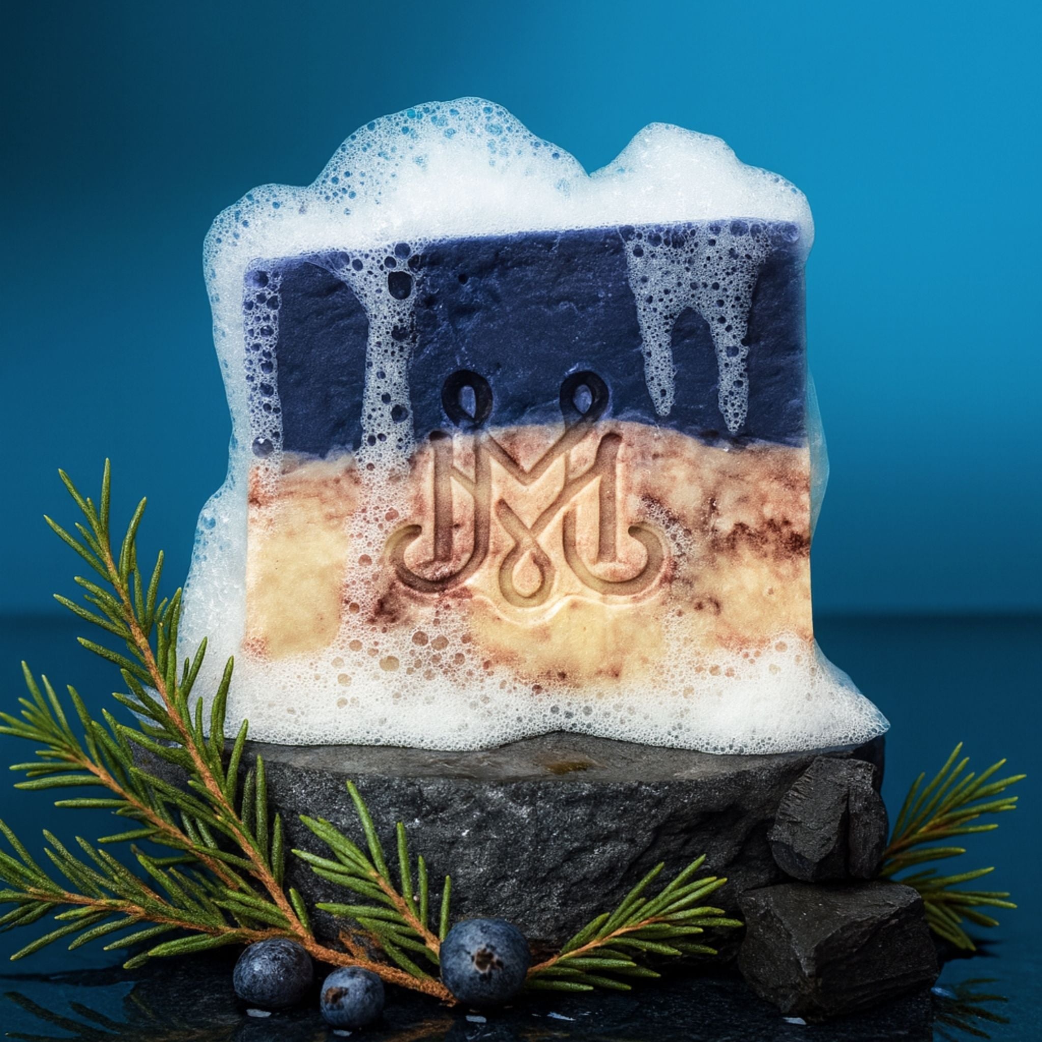 Vigilante | 4.25-5oz Soap Bar | Cool + Dark – Clover, Cypress & Juniper Soap