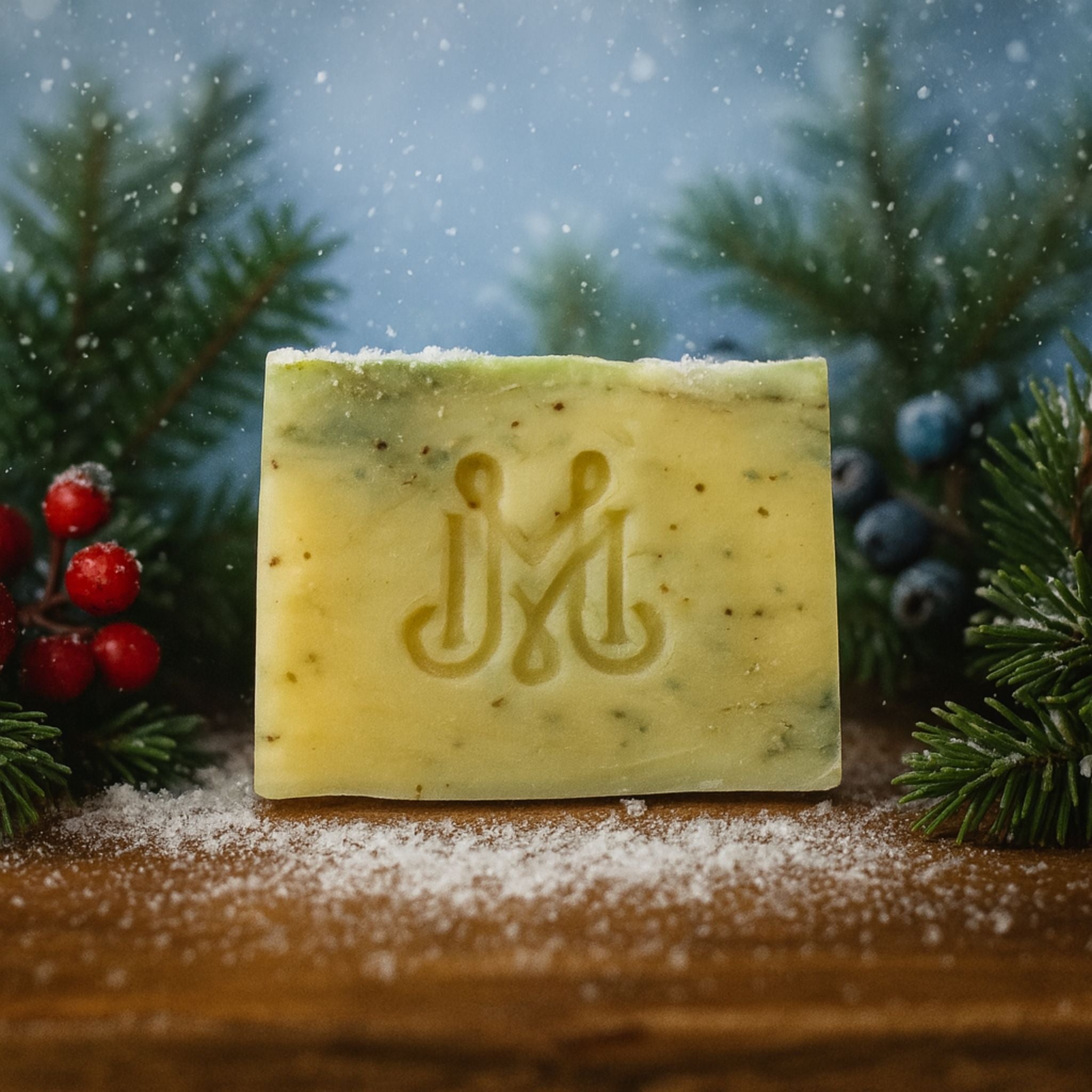 Winter Reverie | 4.25-5oz Soap Bar | Winter – Pine, Cedar, Amber & Musk Soap