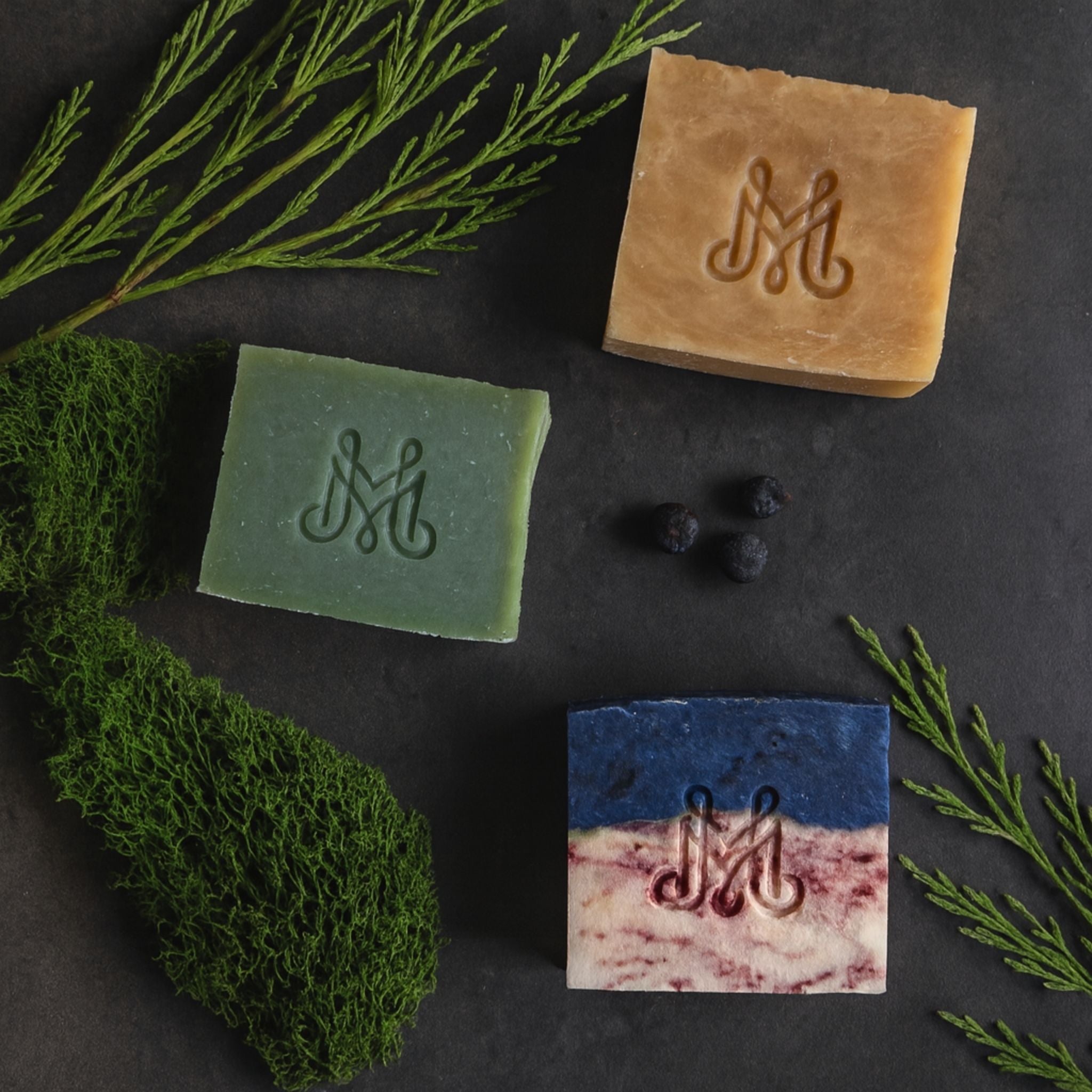 Legends of the Open Road Soap Trio | Masculine Cologne-Inspired Artisan Bars