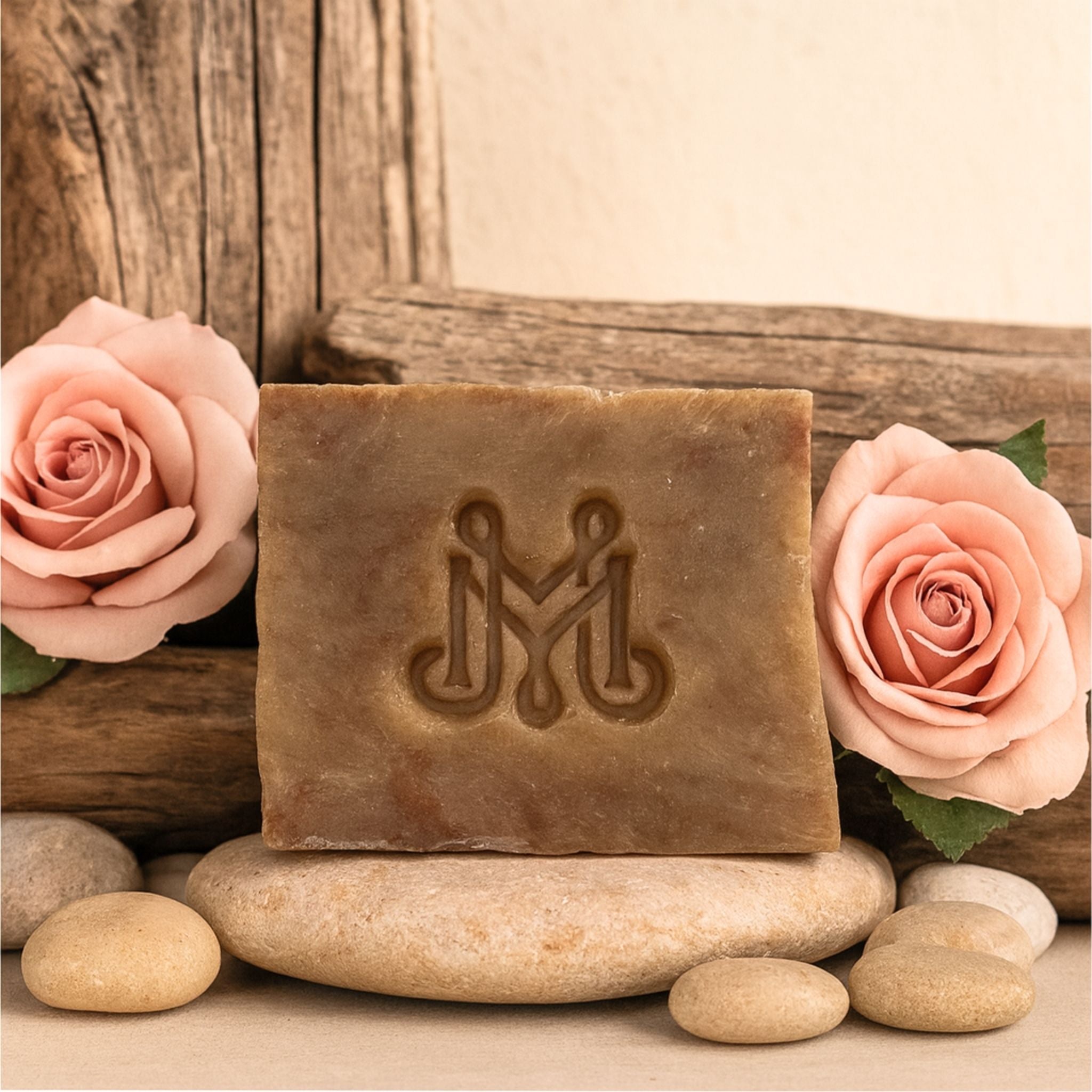 Blushing Rose | 4.25-5oz Soap Bar | Natural – Rose & Goat Milk Soap (ALL NATURAL)