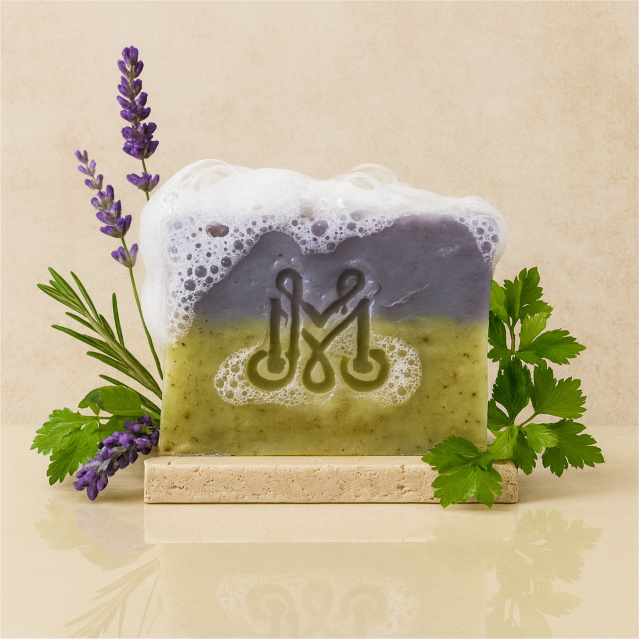 Enchanted Lavender | 4.25-5oz Soap Bar | Natural – Evergreen & Lavender Soap (ALL NATURAL)