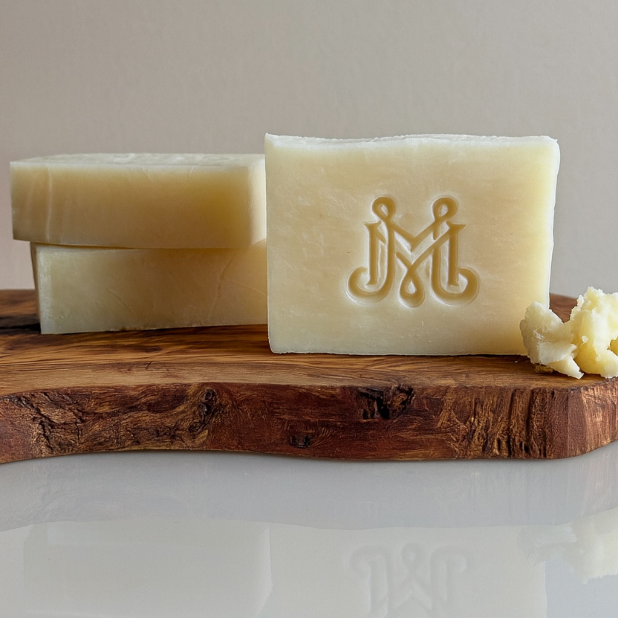 Shea Butter | 4.25-5oz Soap Bar | Natural – Moisturizing Shea & Olive Oil Soap (ALL NATURAL)