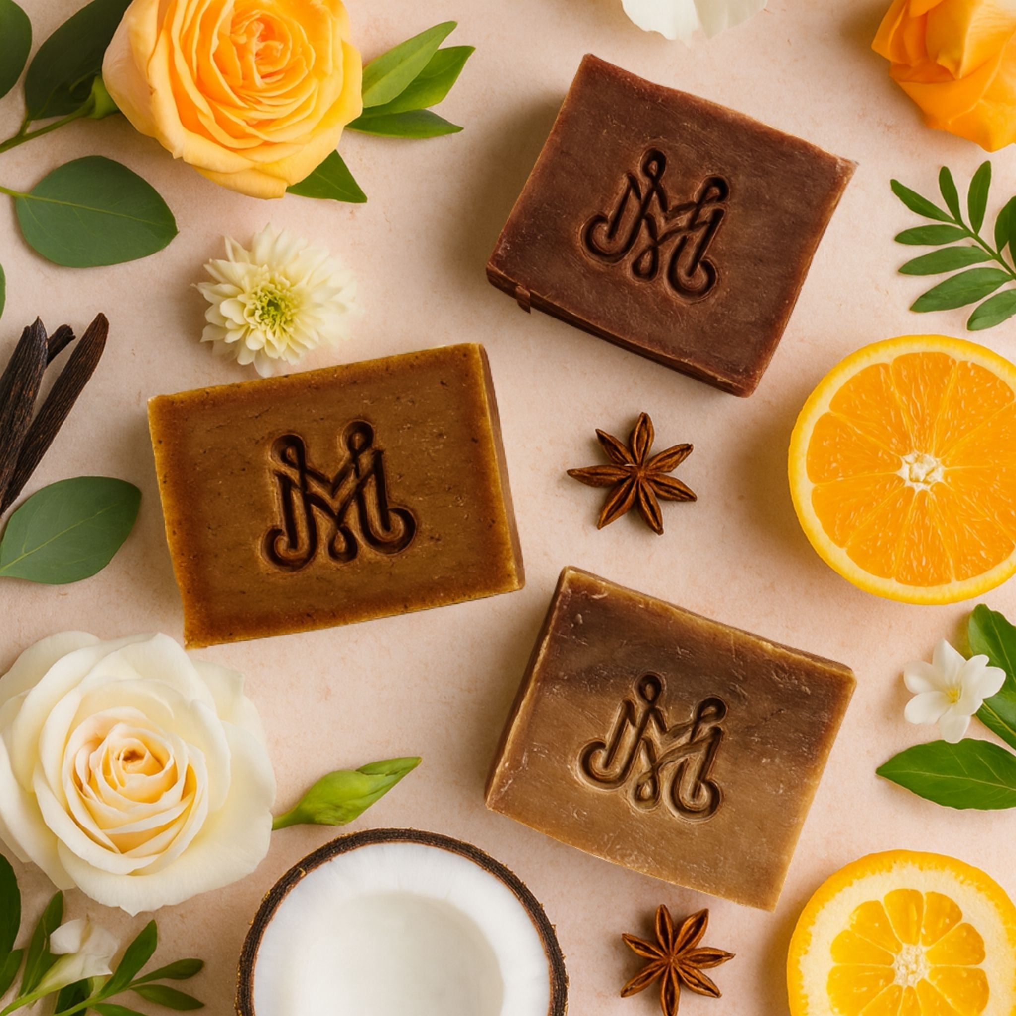 Wild Hearts Soap Trio | Feminine Perfume-Inspired Artisan Bars