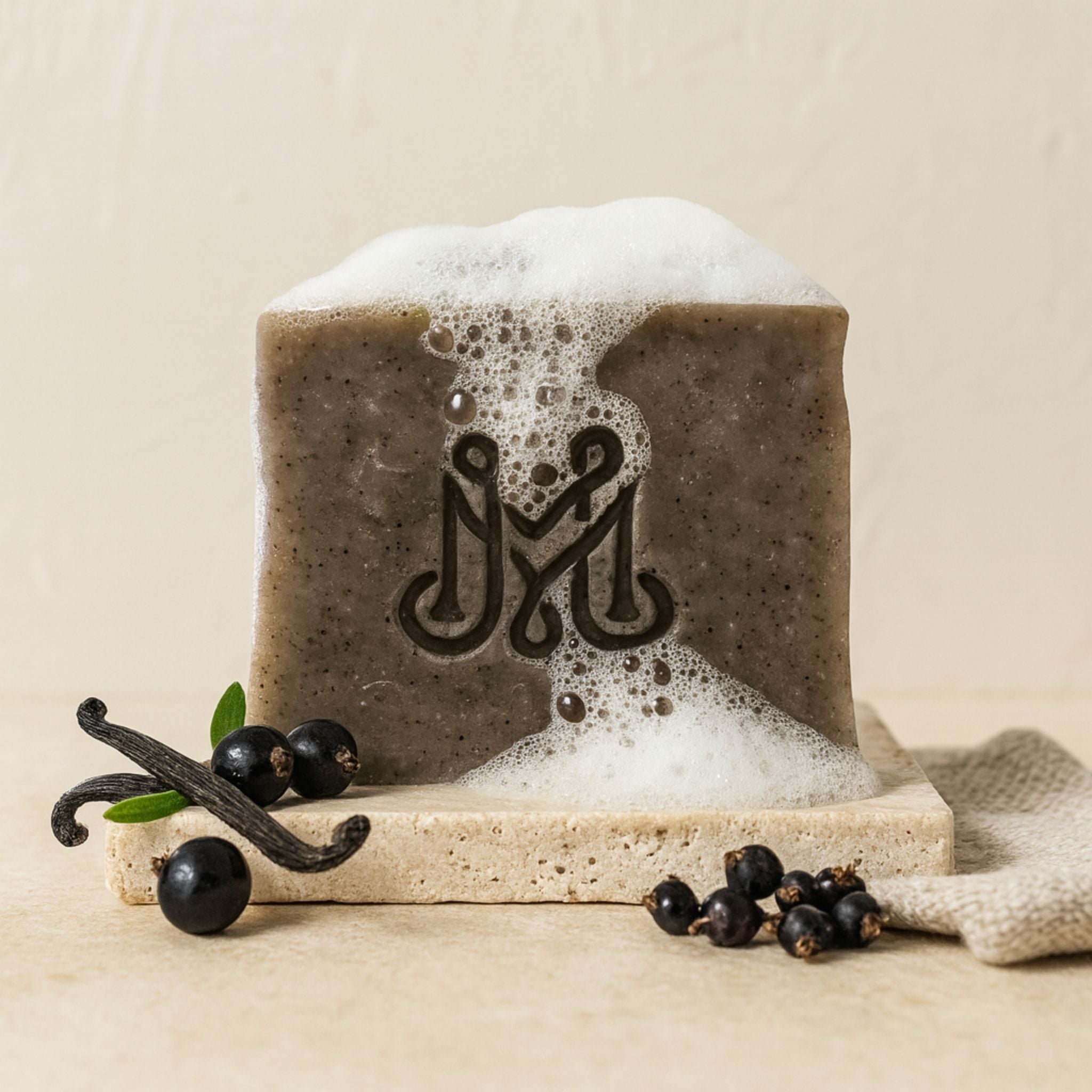 Vanilla Ember | 4.25-5oz Soap Bar | Natural – Black Currant & Vanilla Soap (ALL NATURAL)
