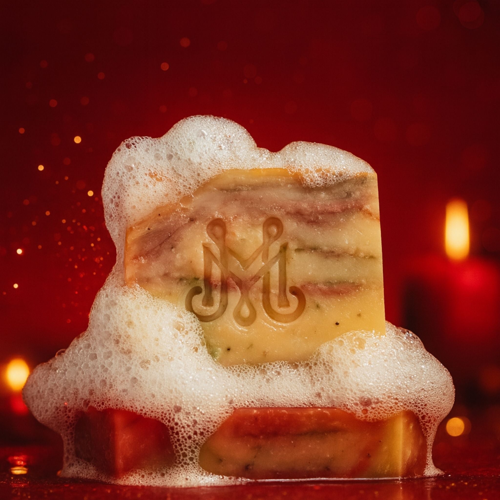 Berry Merry | 4.25-5oz Soap Bar | Christmas – Cranberry, Pomegranate & Pear Soap