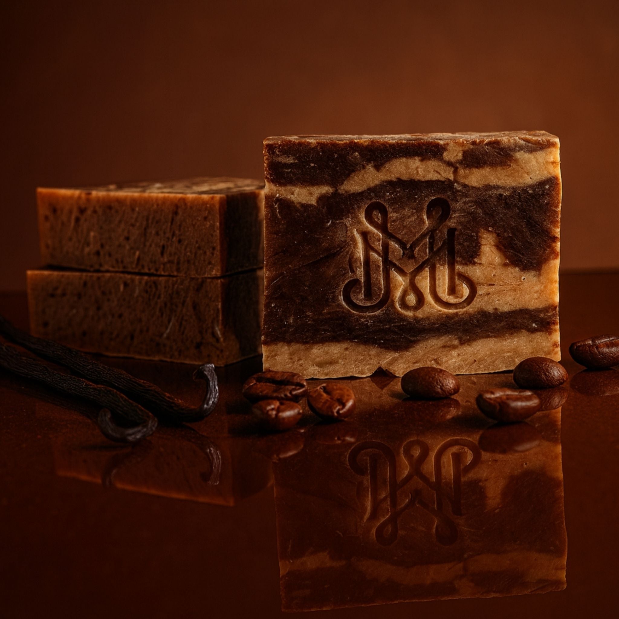Brewed Obsession | 4.25-5oz Soap Bar | Spirited + Smooth – Coffee, Honey Cream & Cocoa Soap