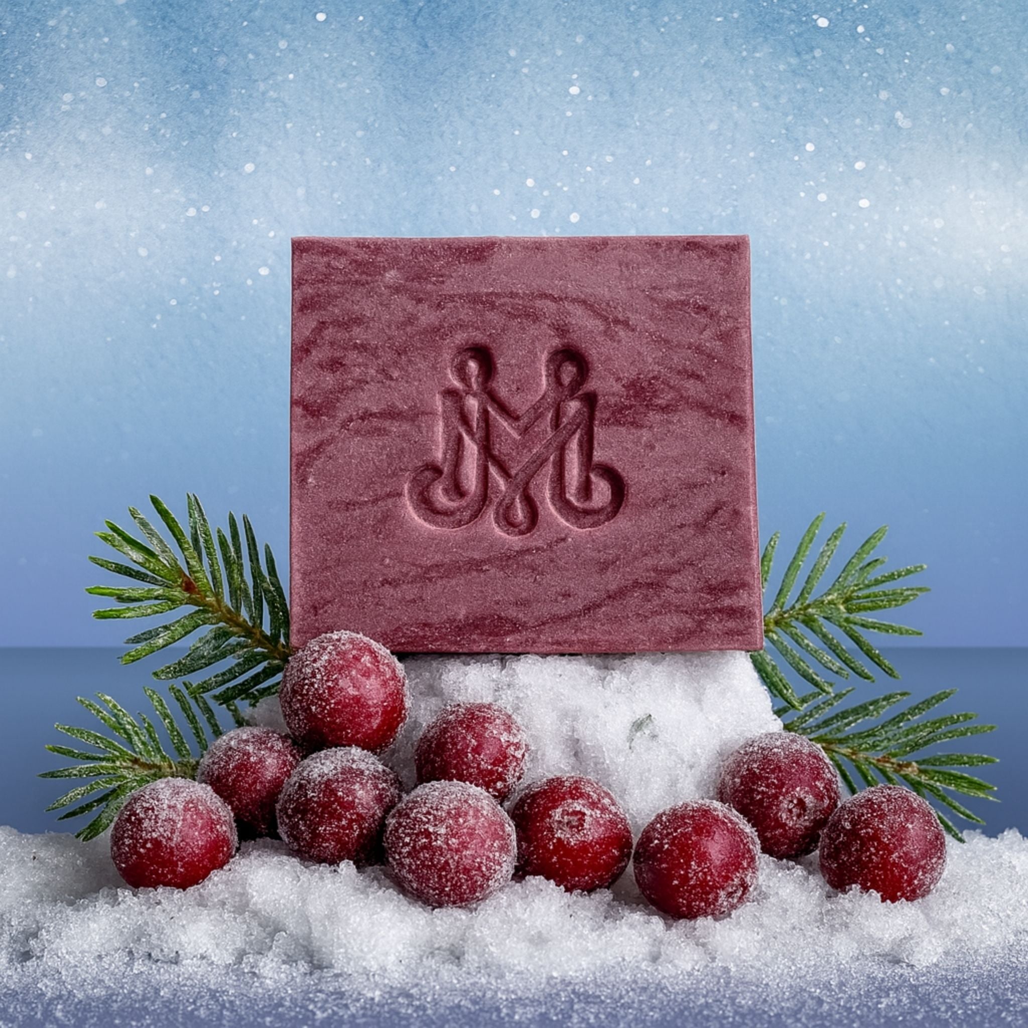Frosted Cranberry | 4.25-5oz Soap Bar | Winter – Goat Milk Bar Soap