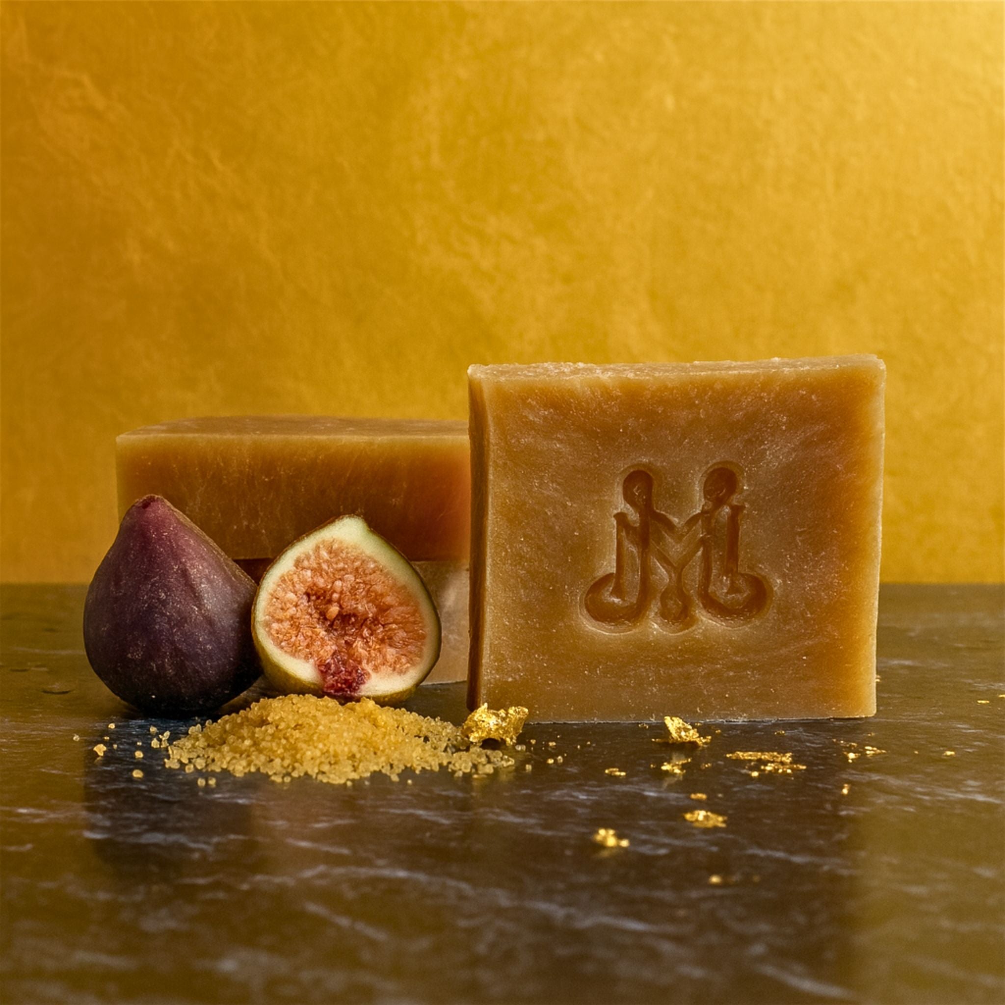 Golden Sugar | 4.25-5oz Soap Bar | Bold – Brown Sugar & Fig Goat Milk Soap (Luxurious, Boss/Boss Babe)