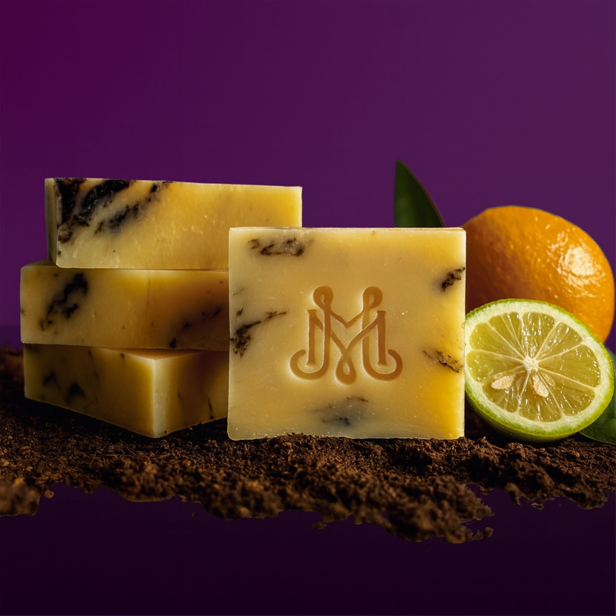 Grove Keeper | 4.25-5oz Soap Bar | Botanic – Bergamot, Lemon & Orange Soap (Masculine, ALL NATURAL Citrus)