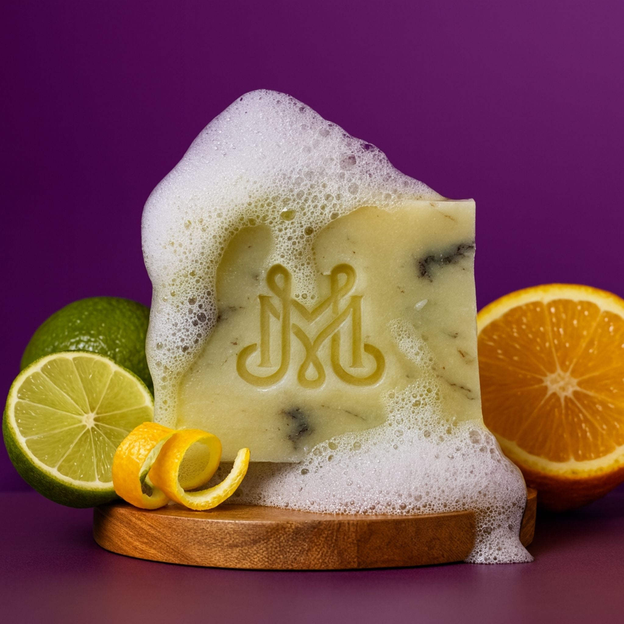 Grove Keeper | 4.25-5oz Soap Bar | Botanic – Bergamot, Lemon & Orange Soap (Masculine, ALL NATURAL Citrus)