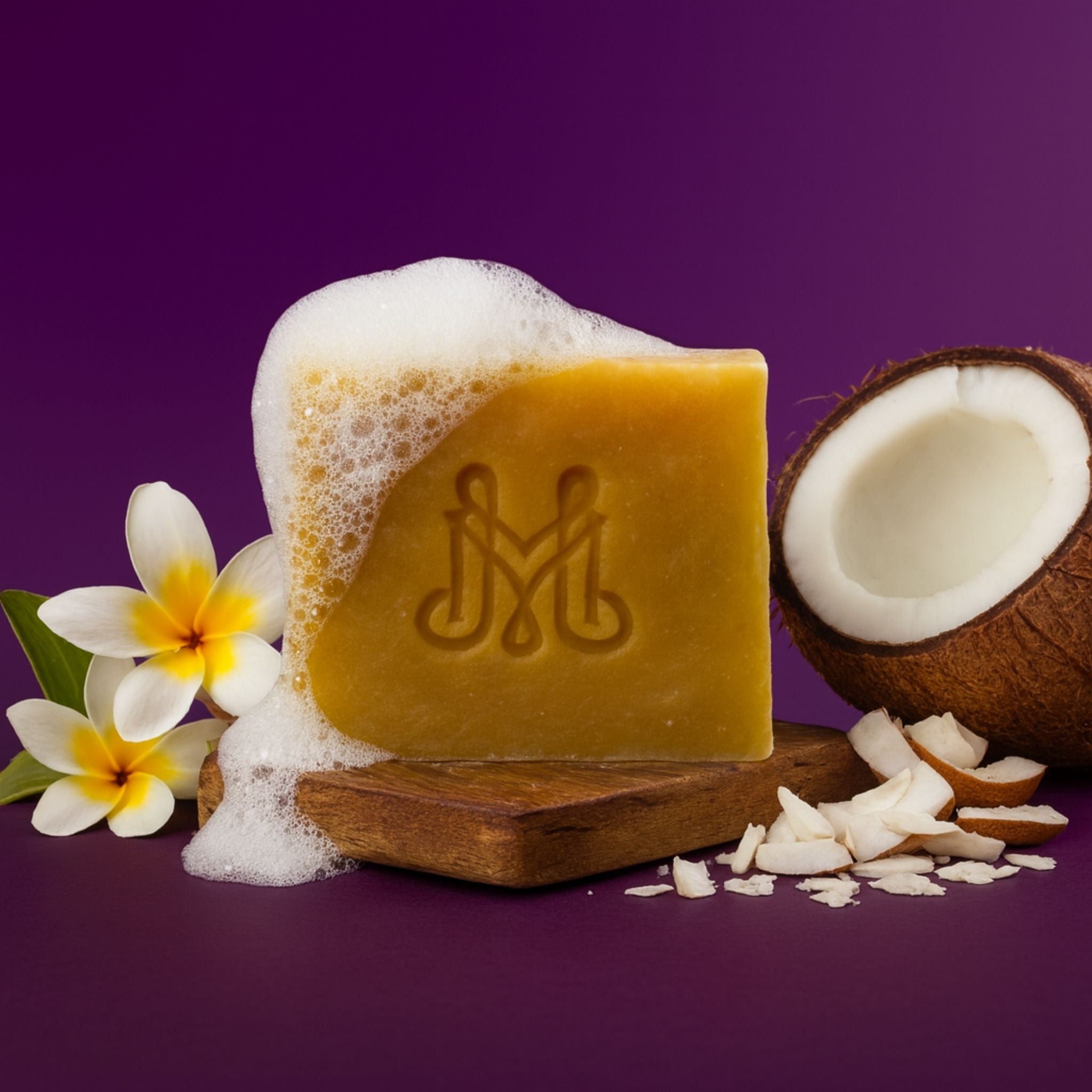 Island Belle | 4.25-5oz Soap Bar | Botanic – Plumeria, Jasmine & Coconut Goat Milk Soap (Feminine, Tropical Floral)