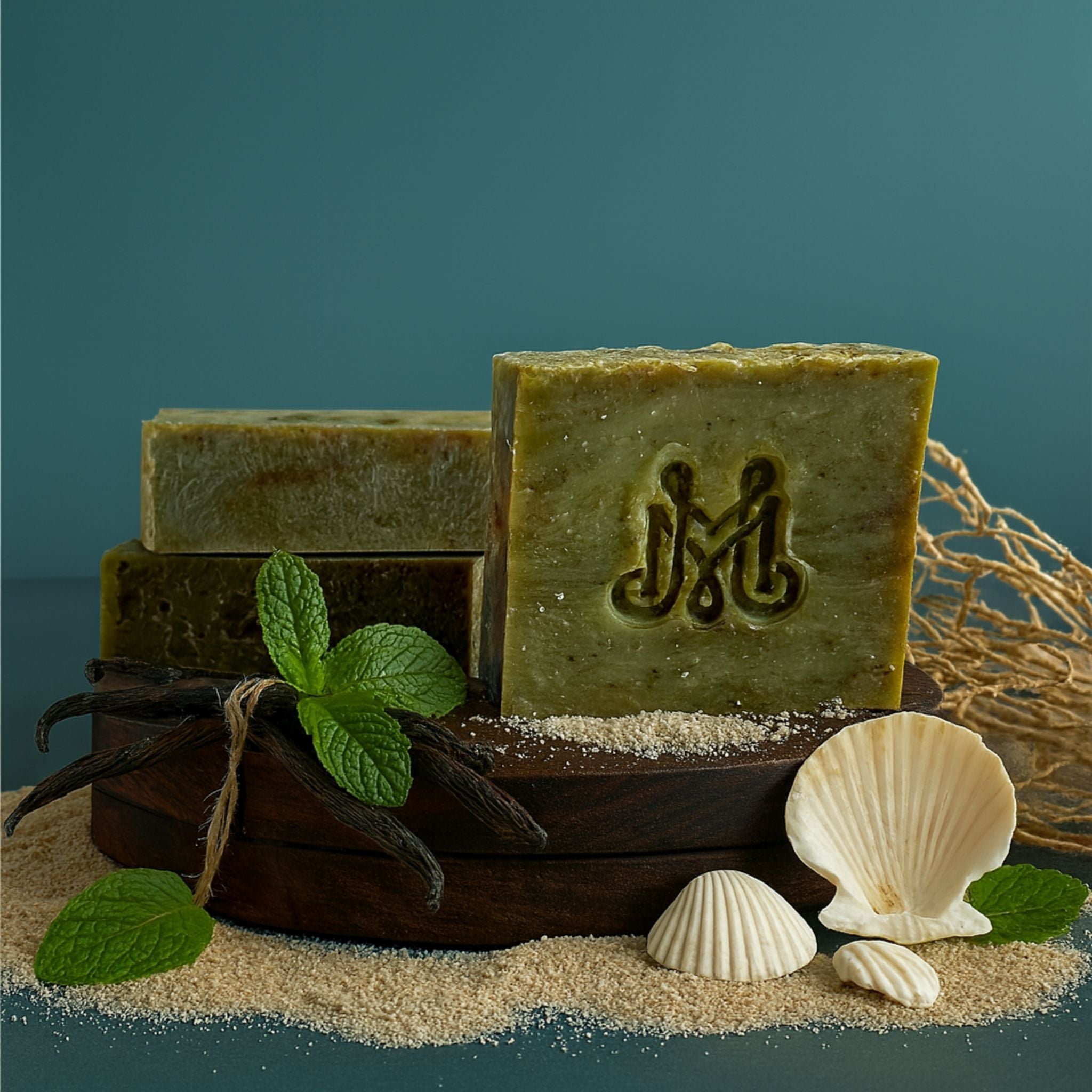 Mint Breeze | 4.25-5oz Soap Bar | Fresh – Spearmint & Peppermint Goat Milk Soap (ALL NATURAL)