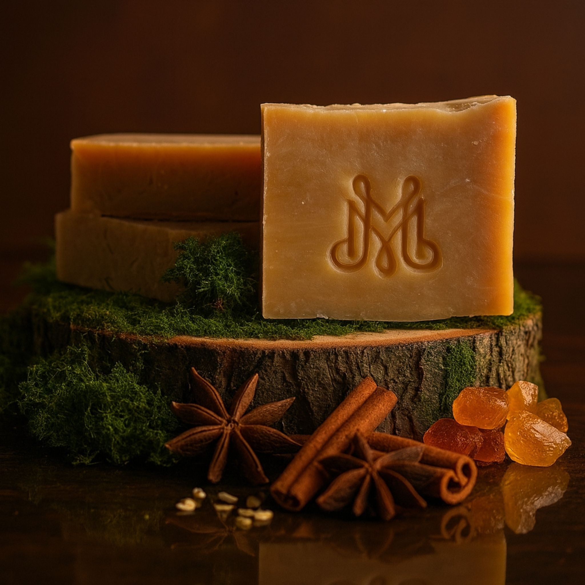 Rebel | 4.25-5oz Soap Bar | Spirited + Smooth – Woods, Moss & Amber Soap