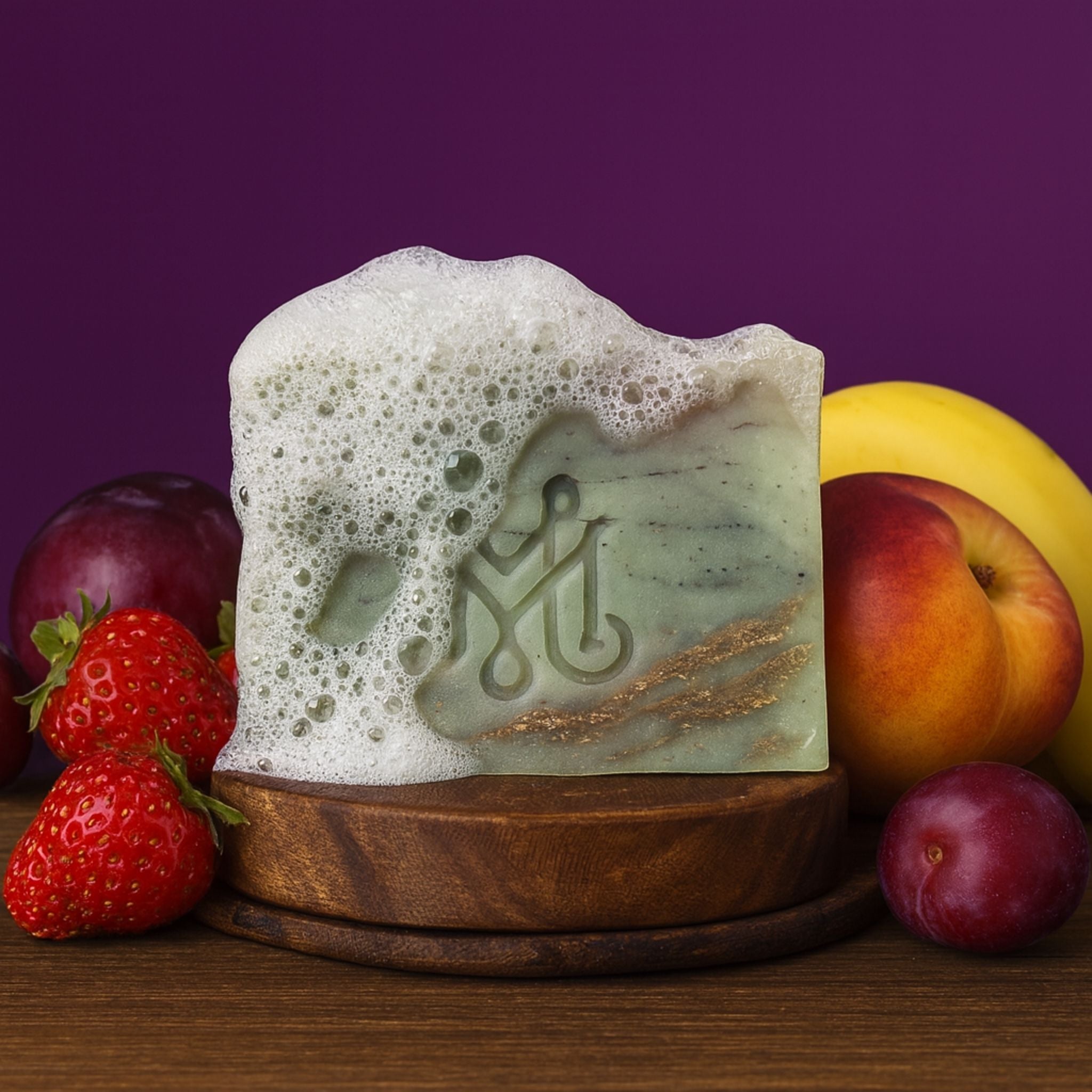 Sugar Fairy | 4.25-5oz Soap Bar | Botanic – Plum, Strawberry & Peach Soap (Feminine, Fruity, Playful)