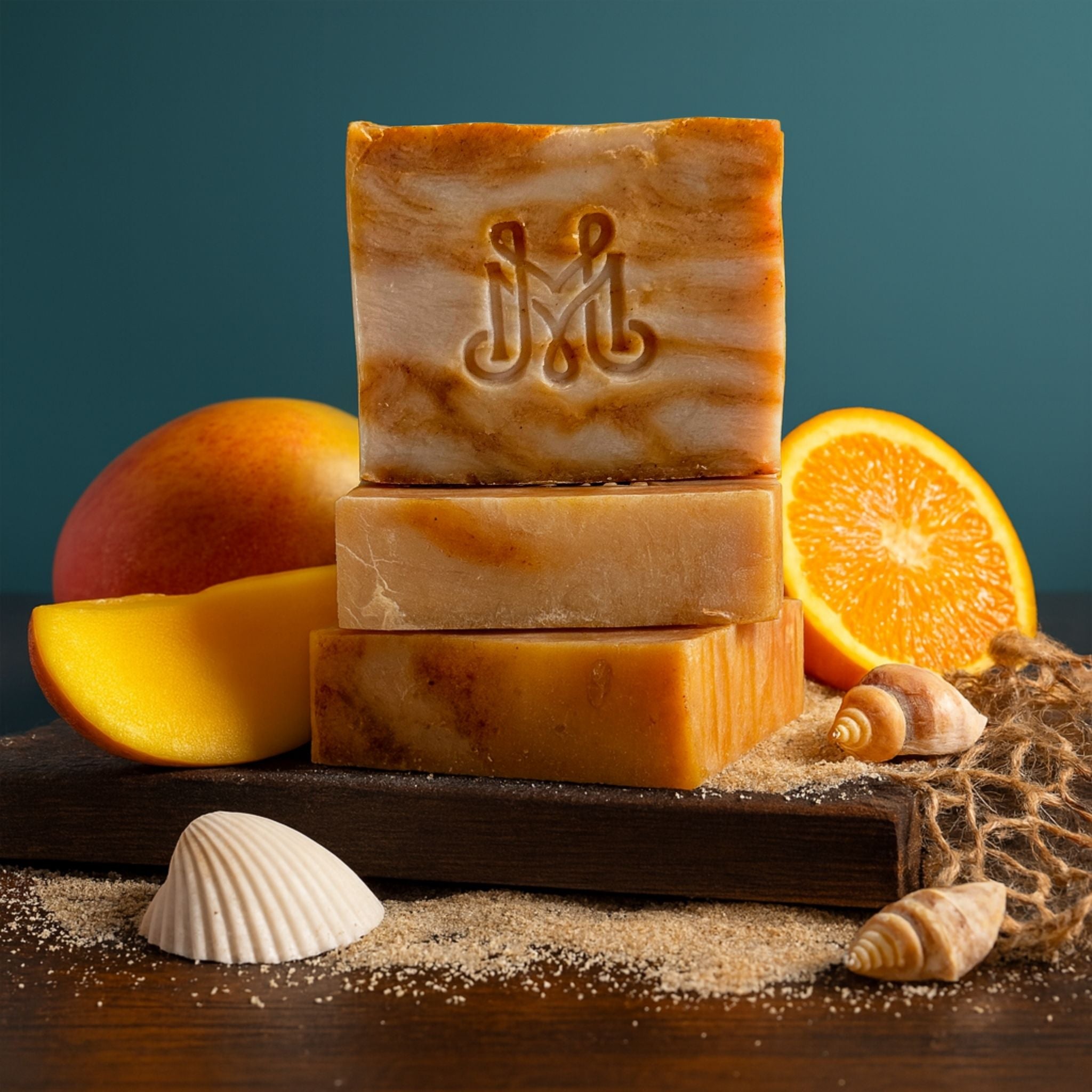 Sunset Siren | 4.25-5oz Soap Bar | Fresh – Mango & Citrus Soap (ALL NATURAL)