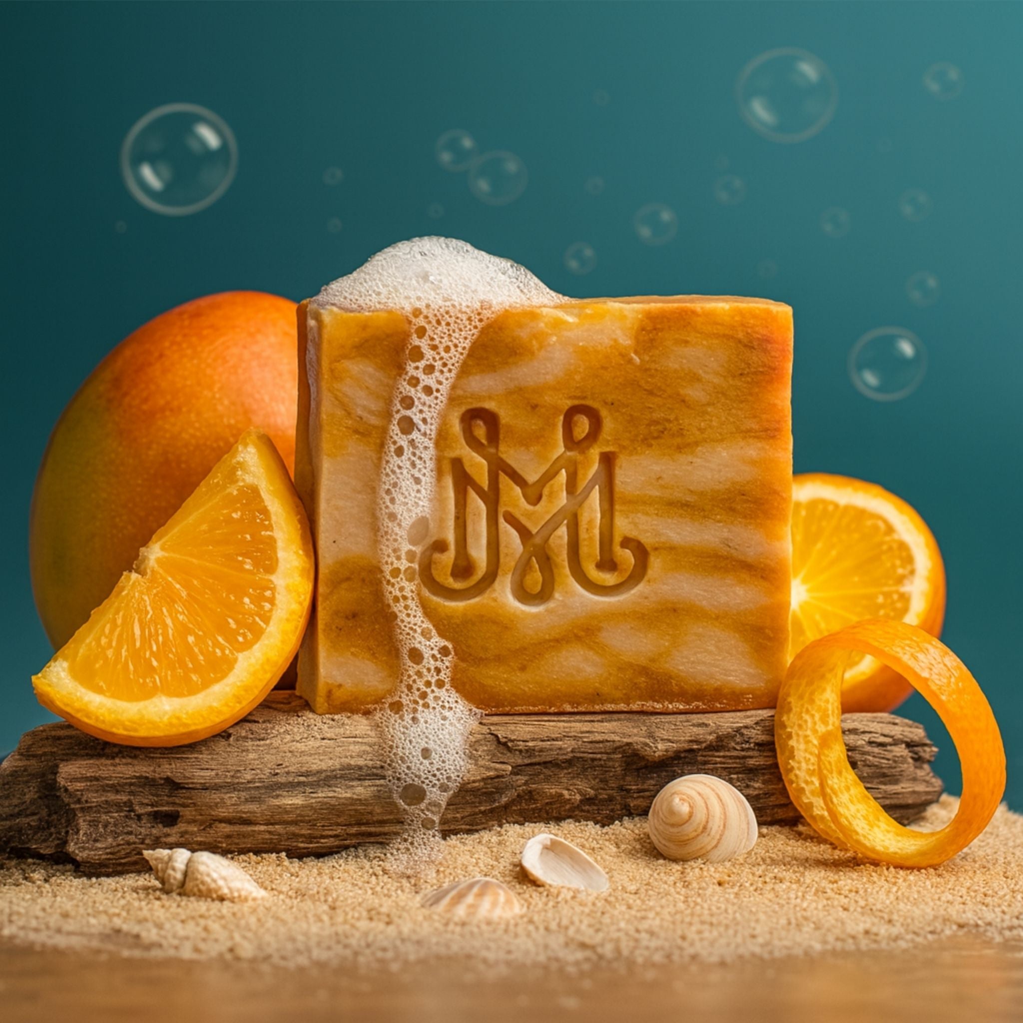 Sunset Siren | 4.25-5oz Soap Bar | Fresh – Mango & Citrus Soap (ALL NATURAL)
