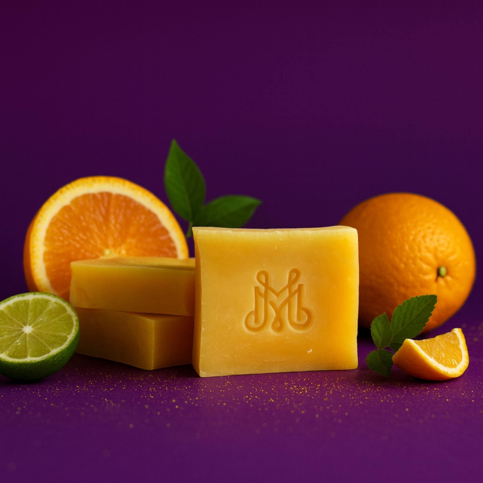 Sunsoaked | 4.25-5oz Soap Bar | Botanic – Sweet Orange Essential Oil Soap (ALL NATURAL, Bright & Citrus)
