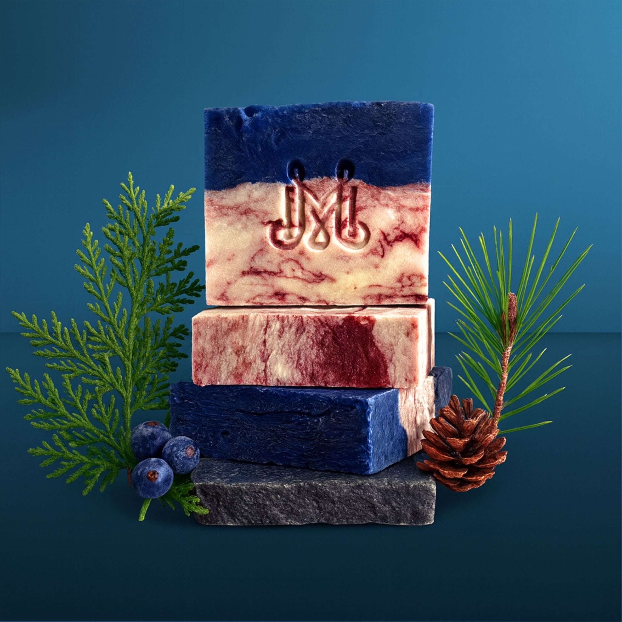 Vigilante | 4.25-5oz Soap Bar | Cool + Dark – Clover, Cypress & Juniper Soap