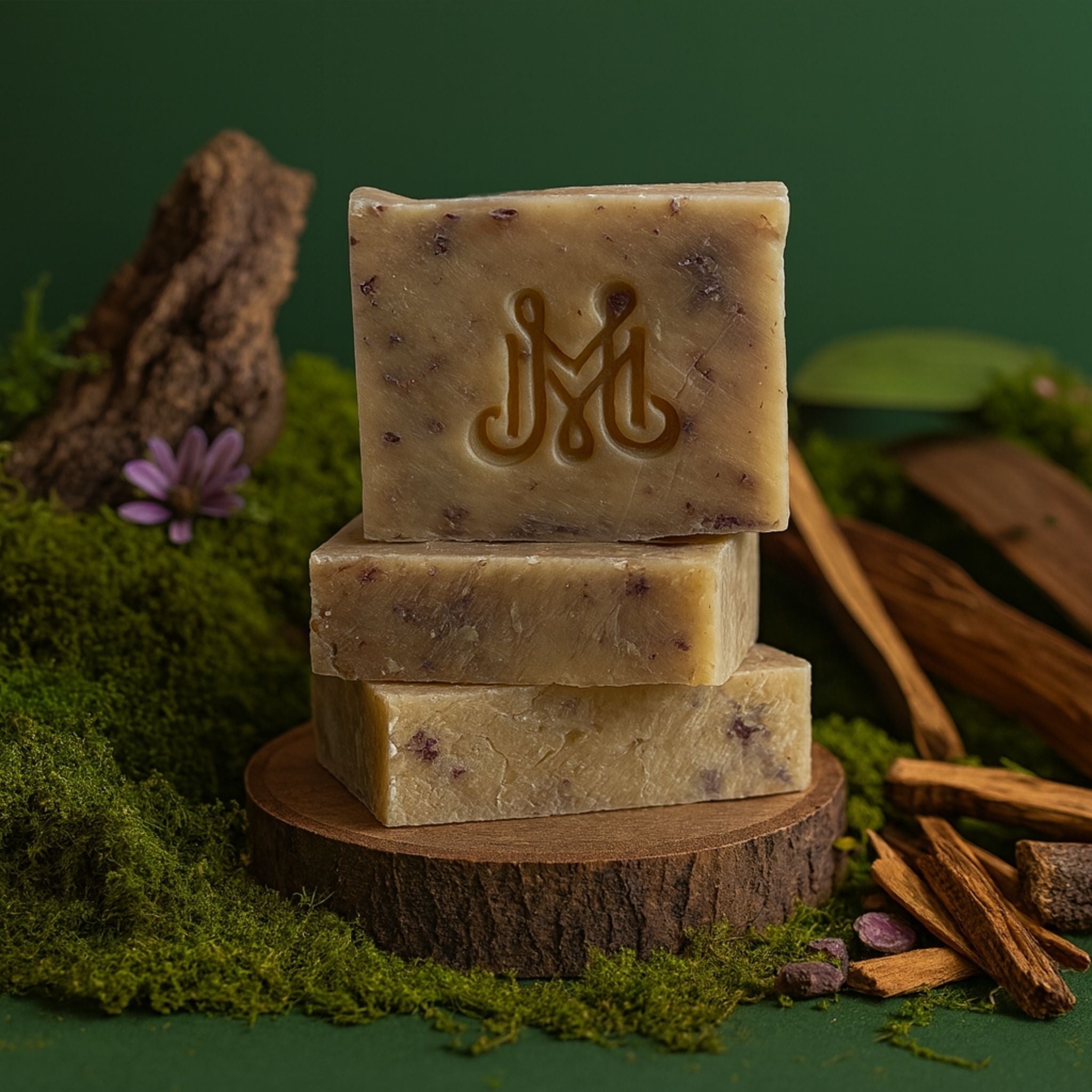 Wood Nymph | 4.25-5oz Soap Bar | Woodsy + Earthy – Patchouli & Sandalwood Soap
